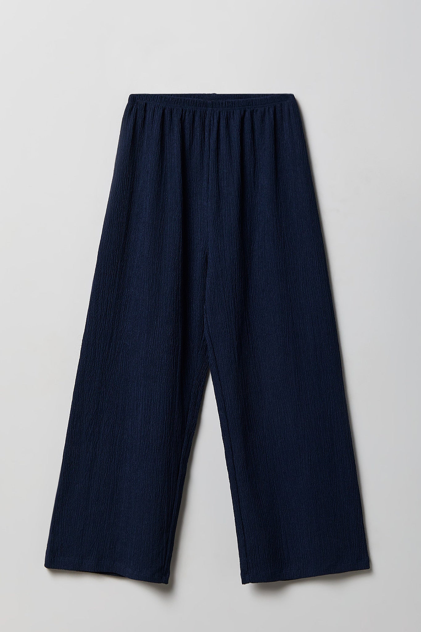 Girls Textured Top & Pant Set