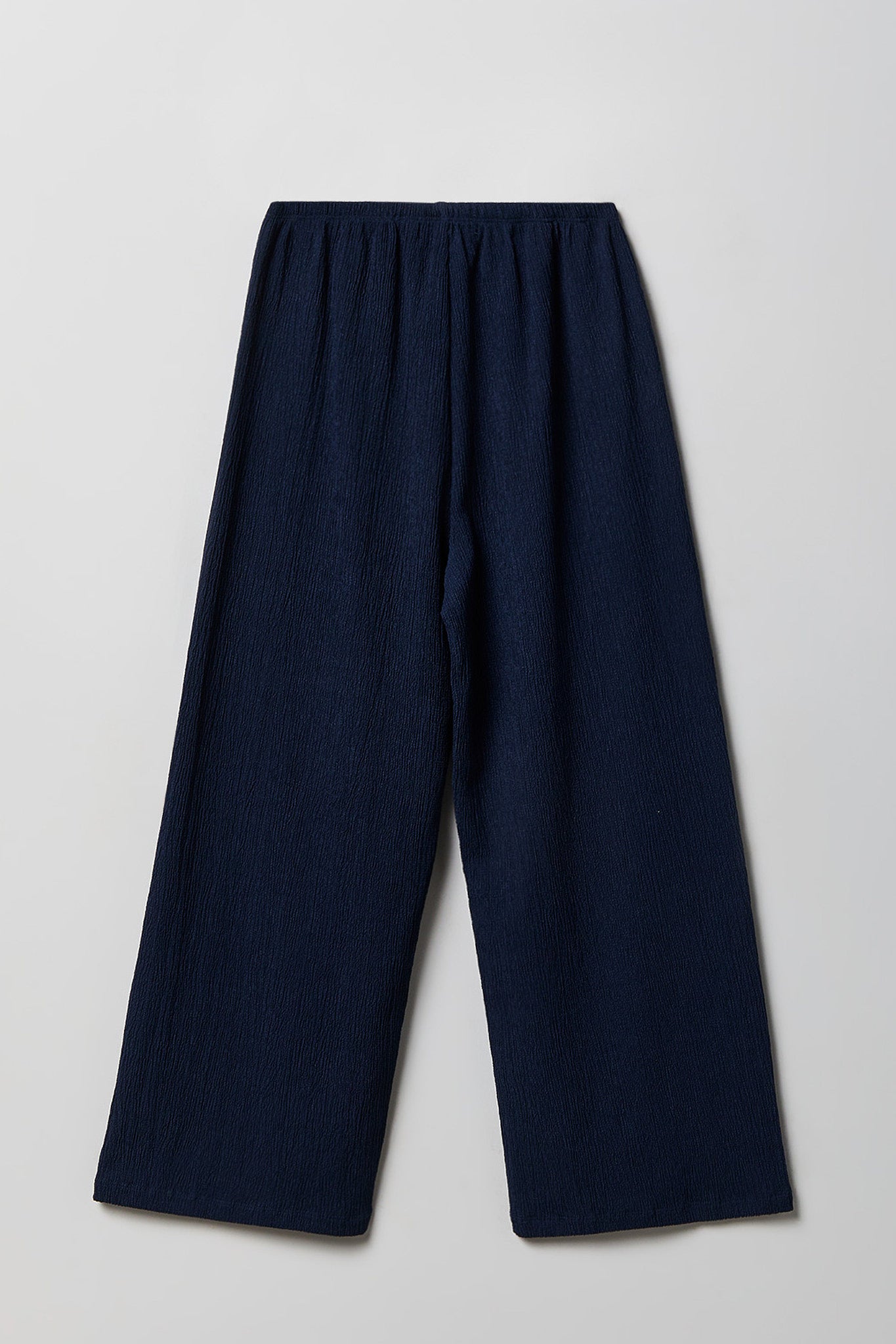 Girls Textured Top & Pant Set