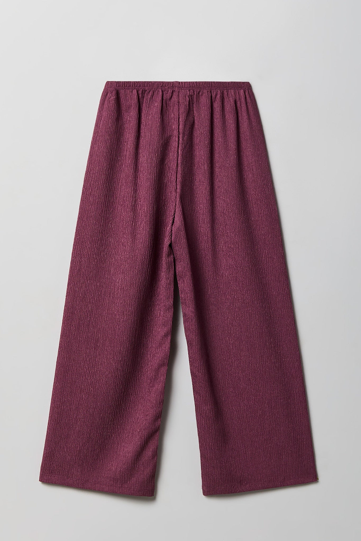 Girls Textured Top & Pant Set
