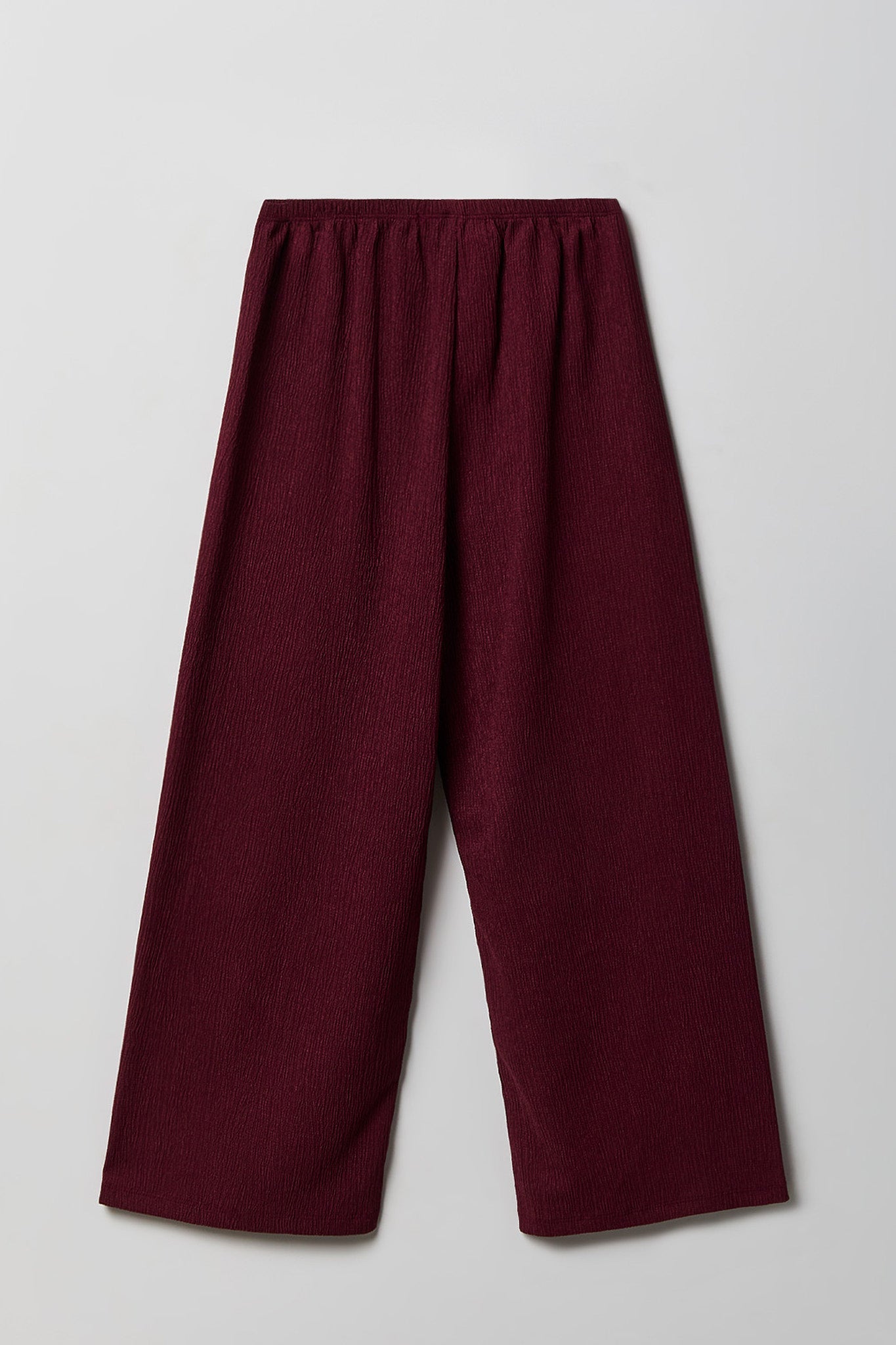 Girls Textured Top & Pant Set
