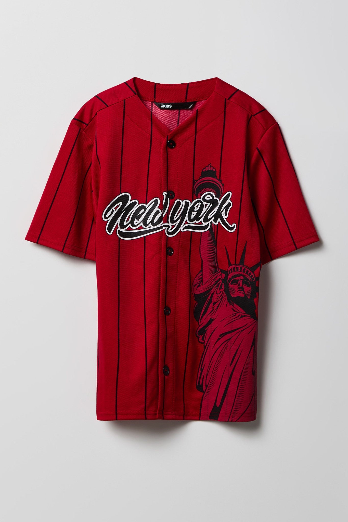 Boys Graphic Mesh Baseball Jersey