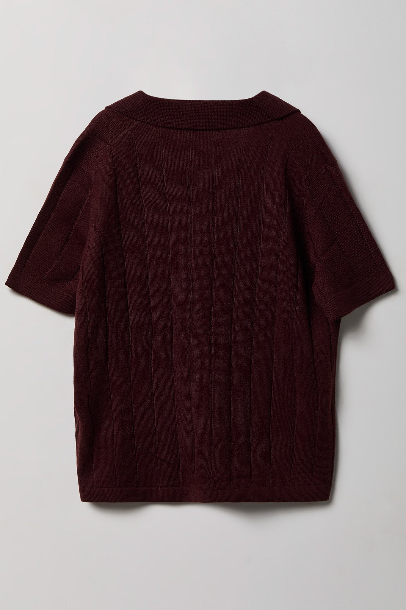 Boys Button-Up Knit Top