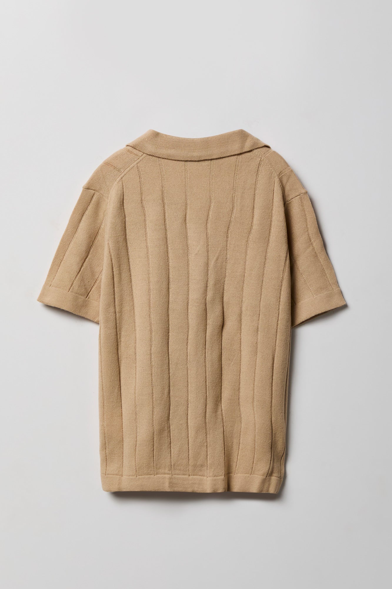 Boys Button-Up Knit Top