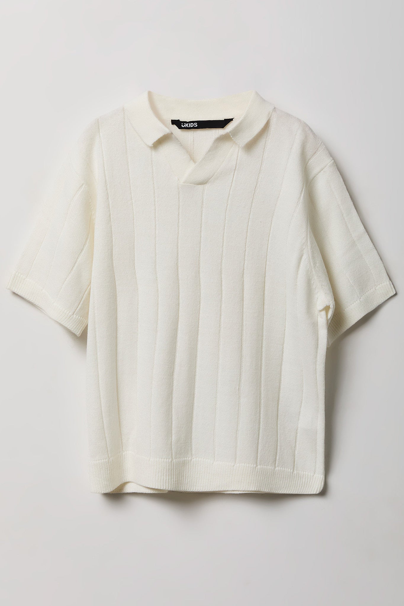 Boys Collared Knit Top