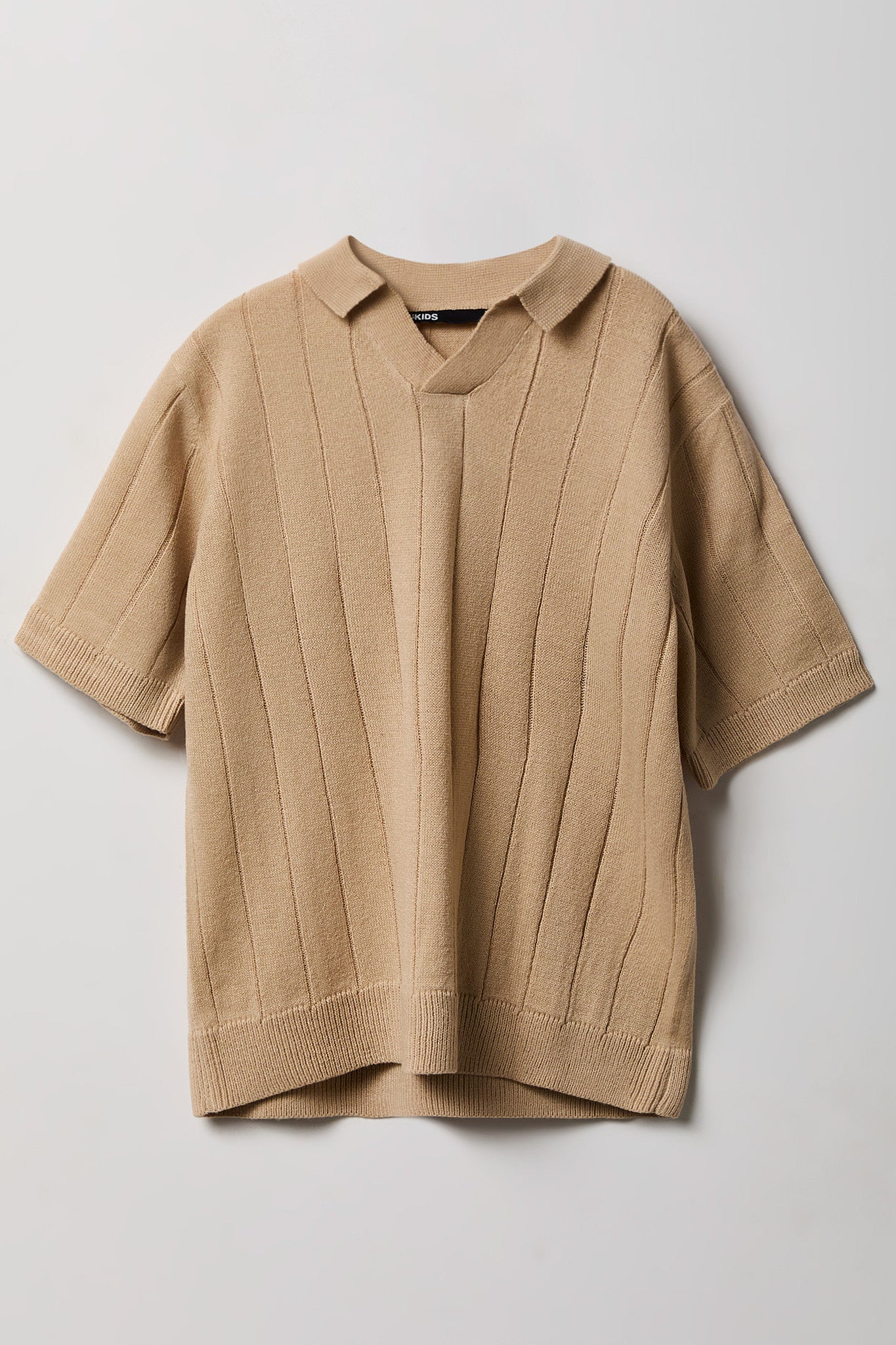 Boys Collared Knit Top