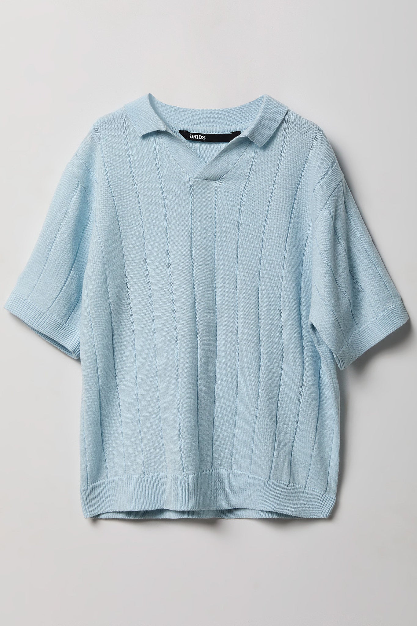 Boys Collared Knit Top
