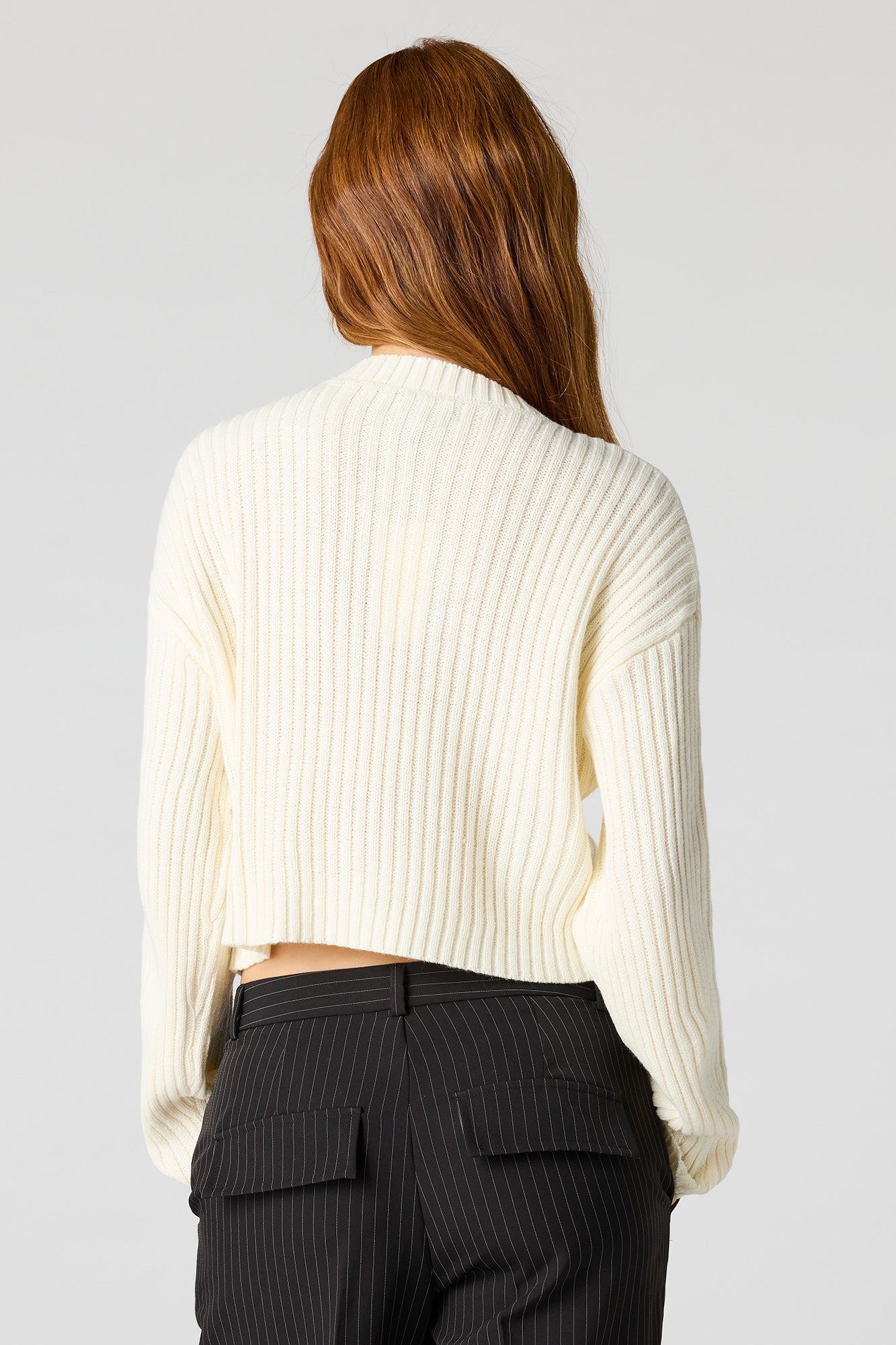 Ribbed Knit Sweater