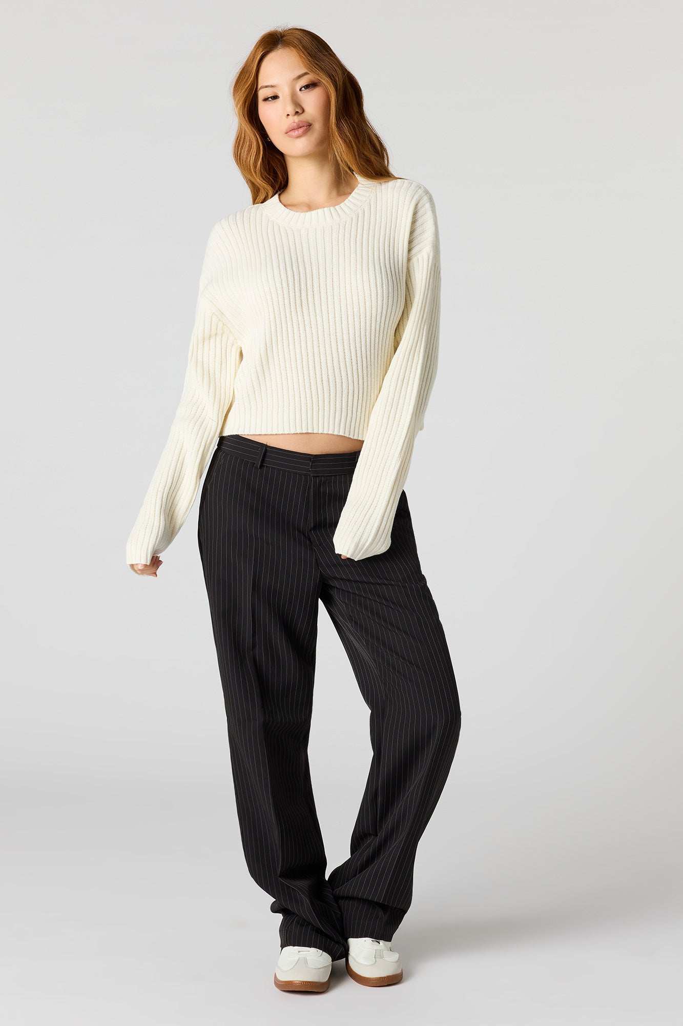 Ribbed Knit Sweater