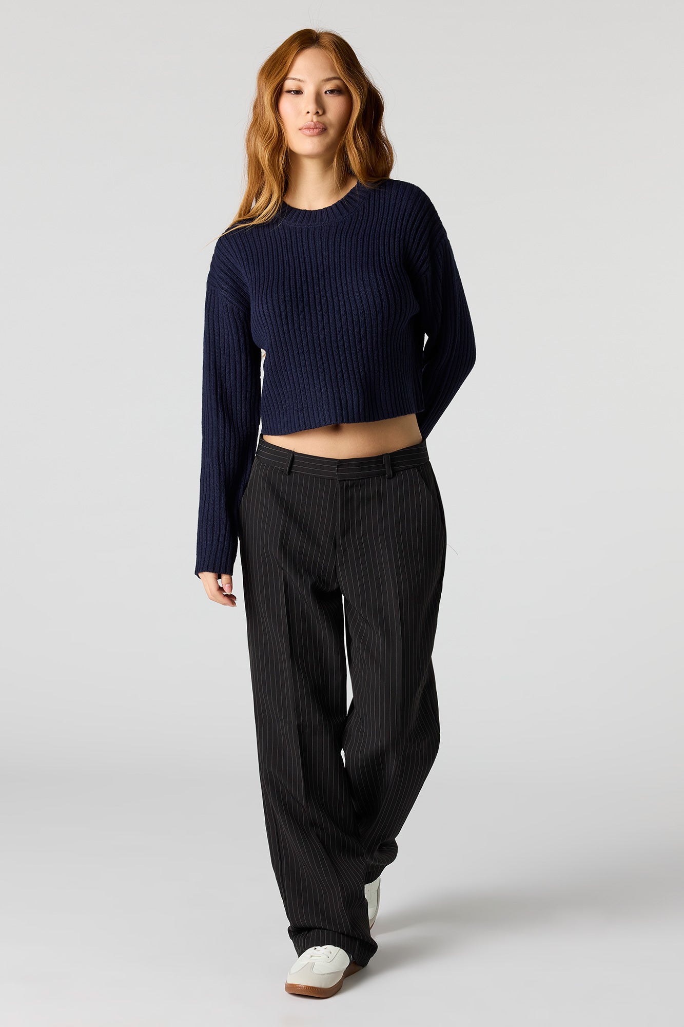 Ribbed Knit Sweater