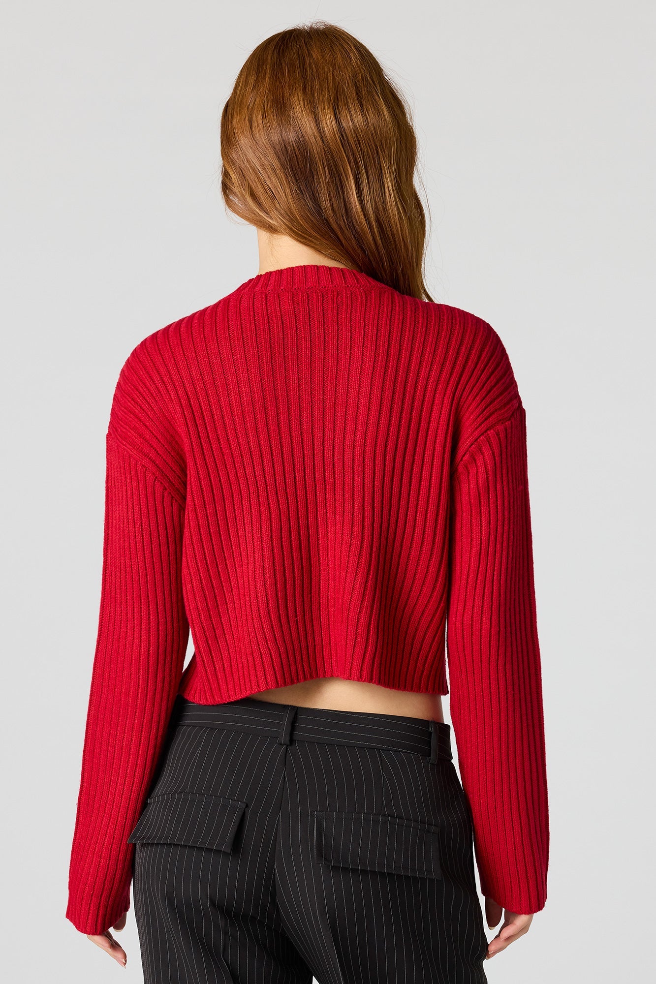 Ribbed Knit Sweater