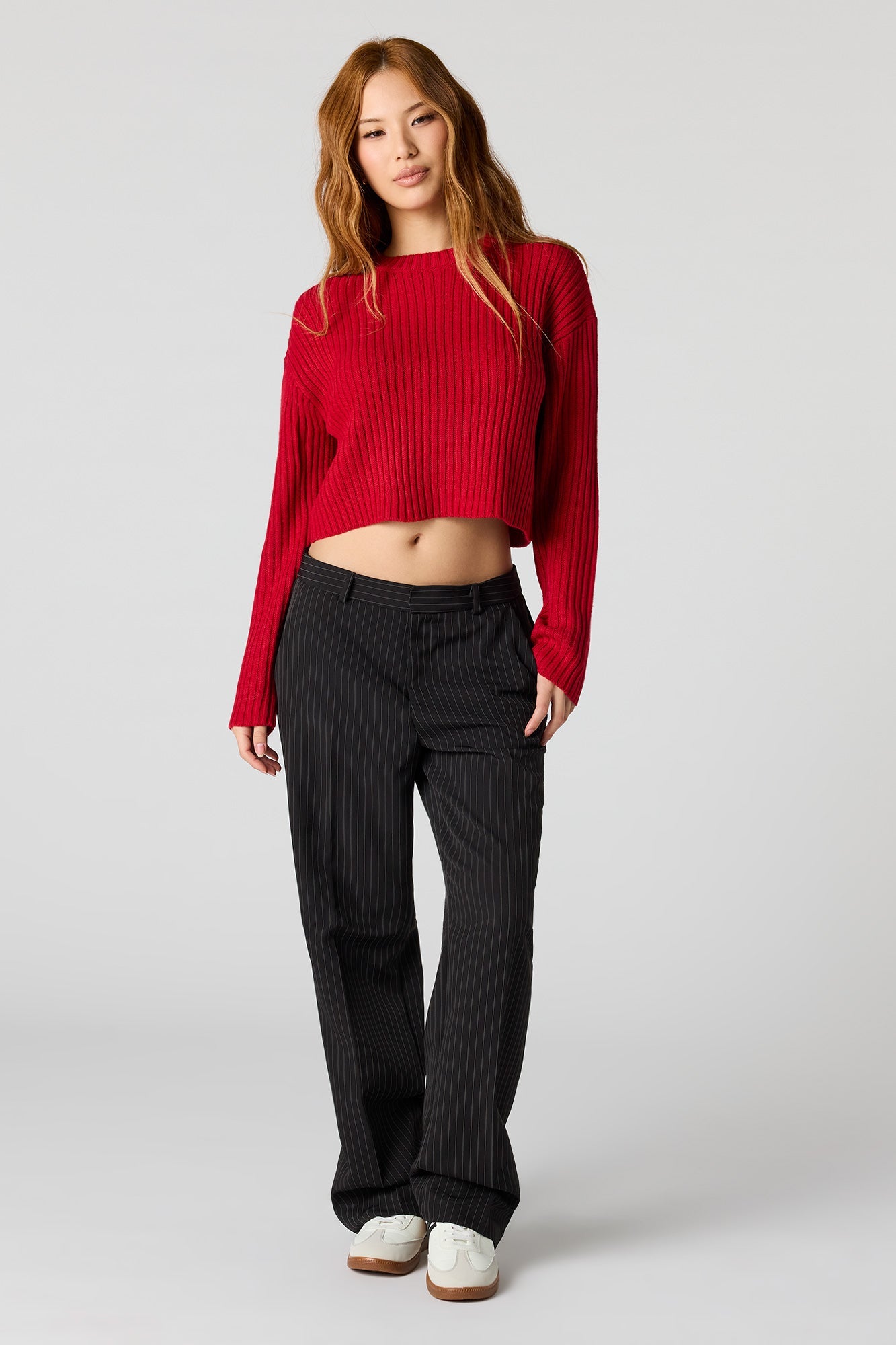 Ribbed Knit Sweater