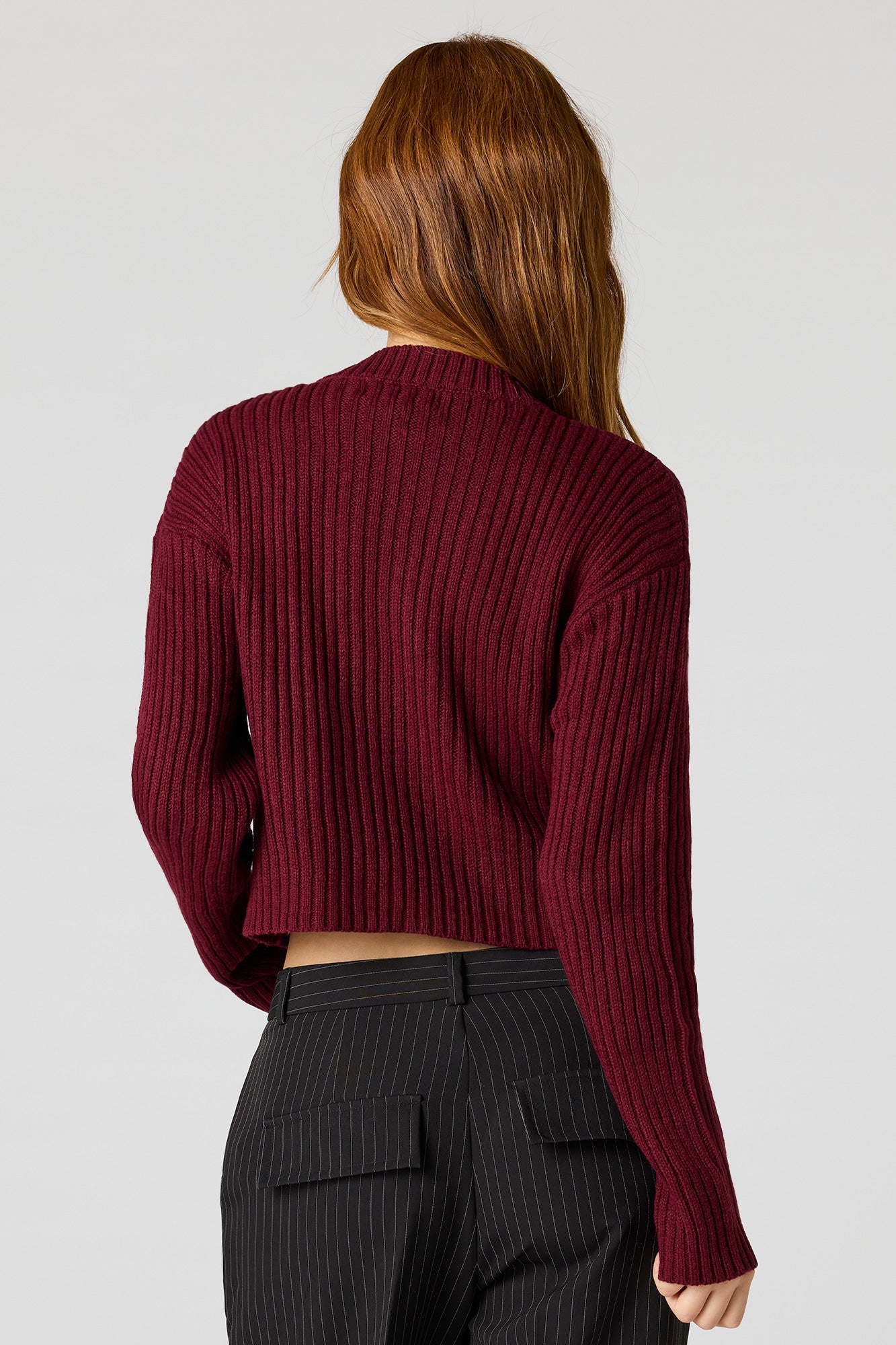 Ribbed Knit Sweater