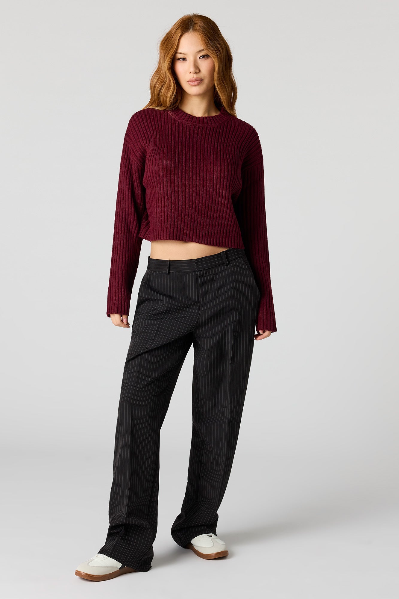 Ribbed Knit Sweater