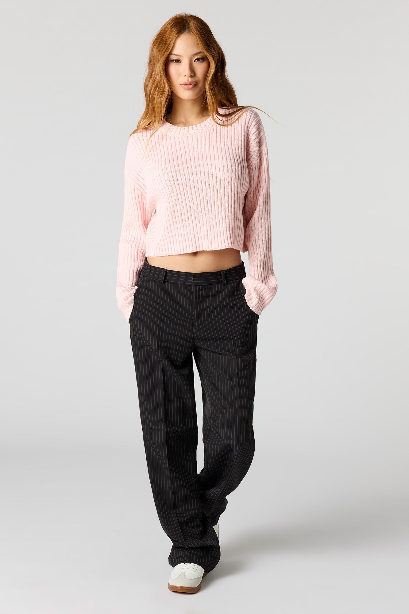 Ribbed Knit Sweater
