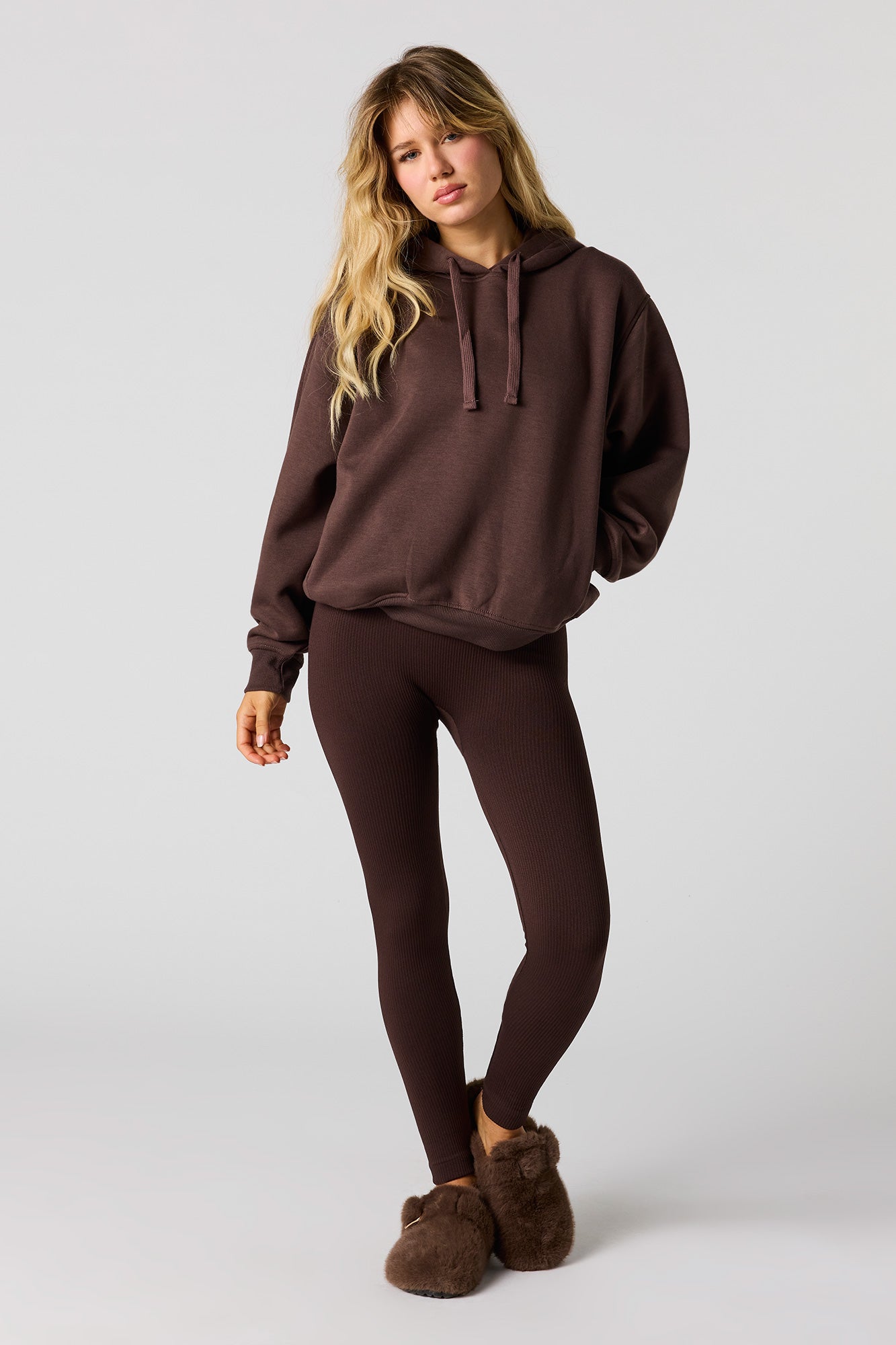 High Rise Seamless Ribbed Legging