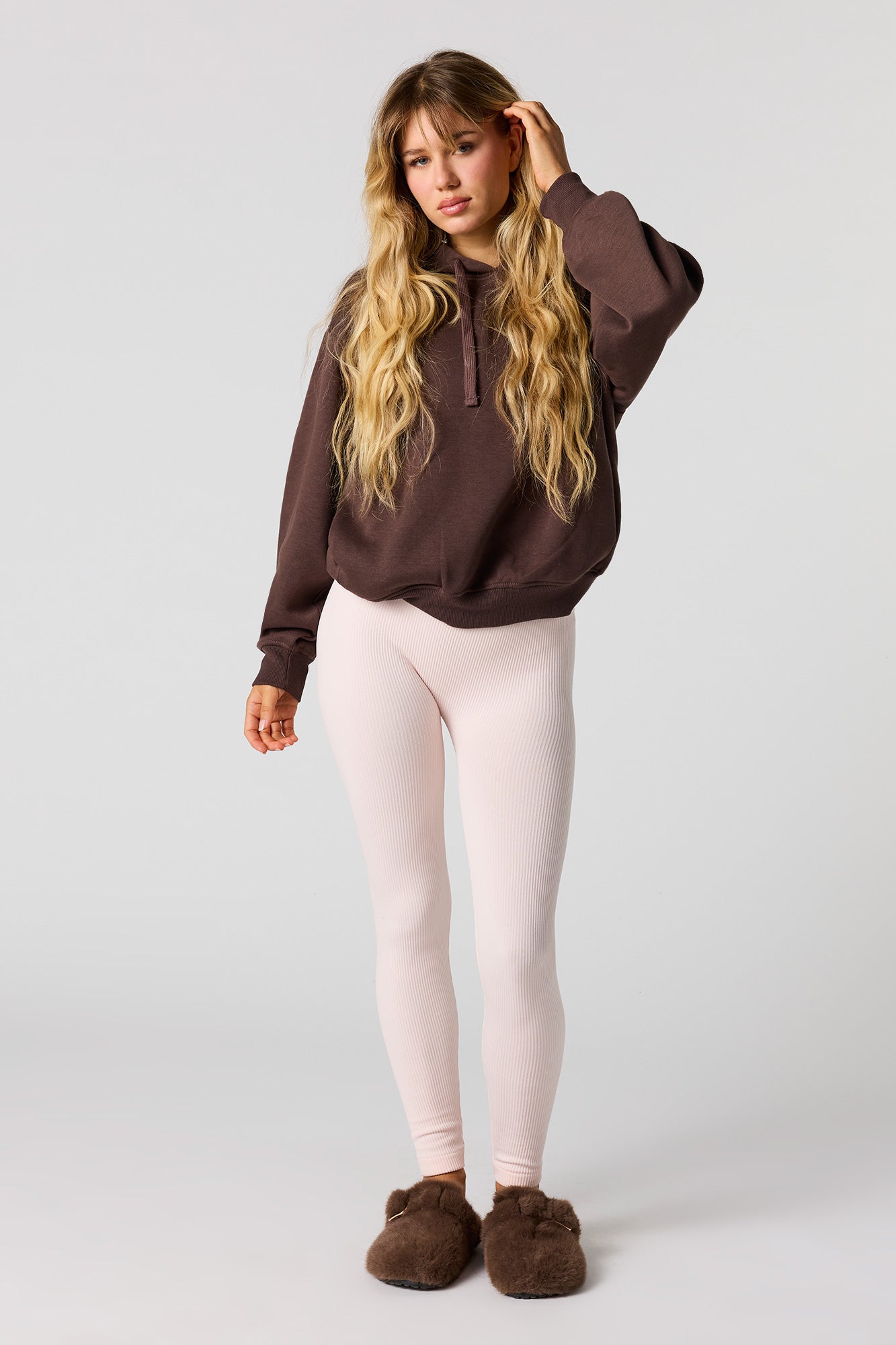 High Rise Seamless Ribbed Legging