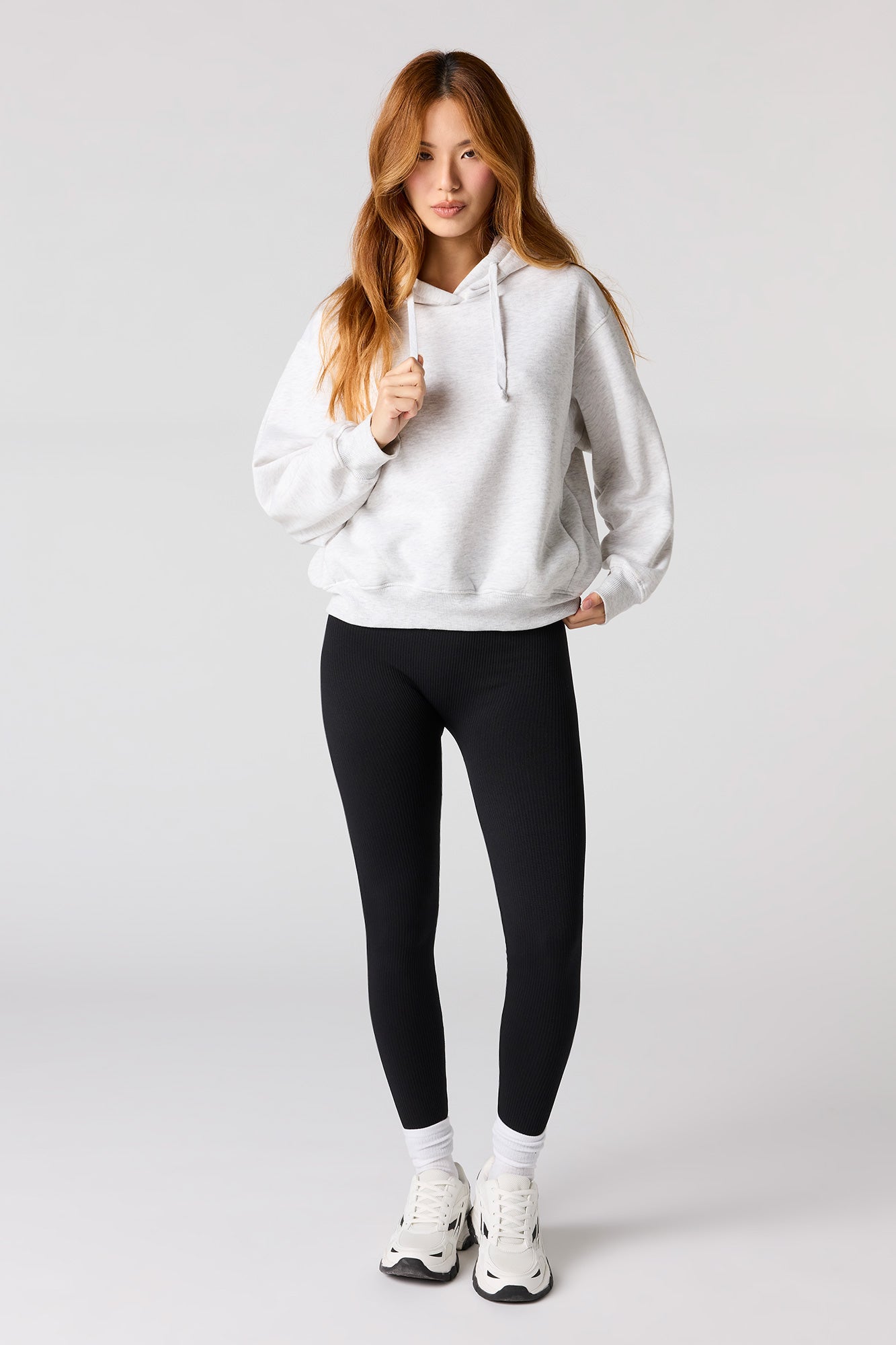 High Rise Seamless Ribbed Legging