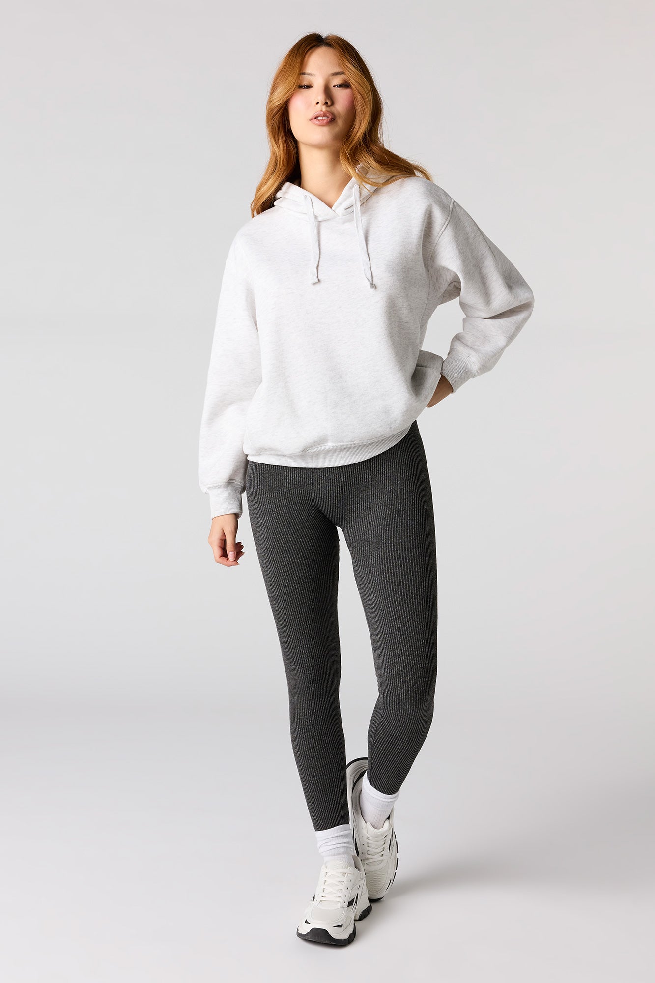 High Rise Seamless Ribbed Legging