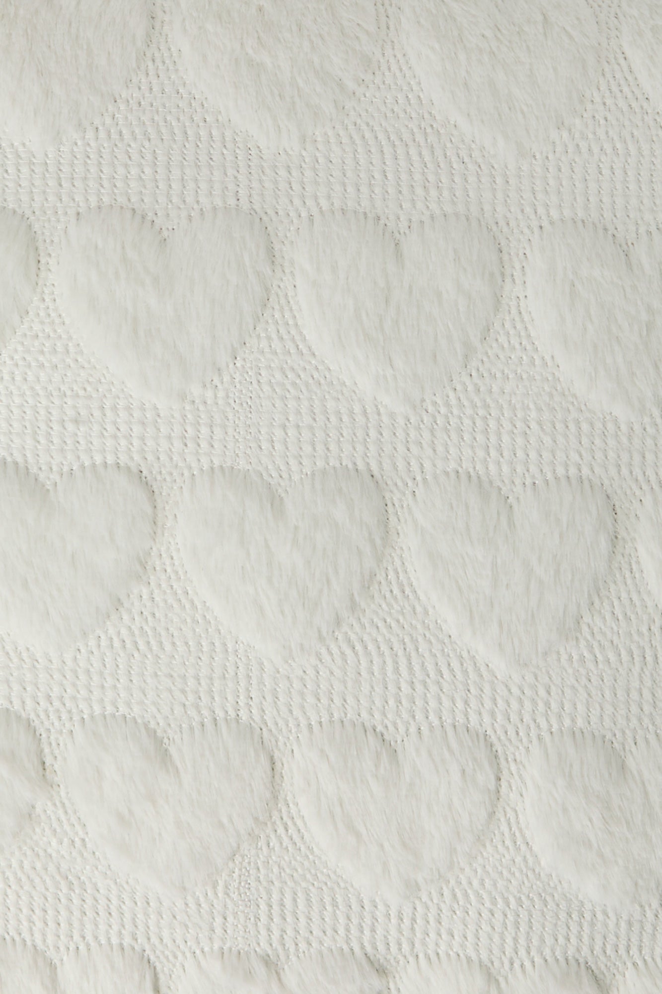 Textured Plush Heart Throw Pillow