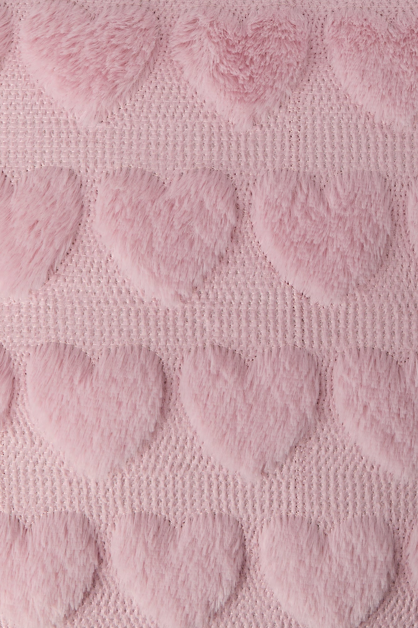 Textured Plush Heart Throw Pillow