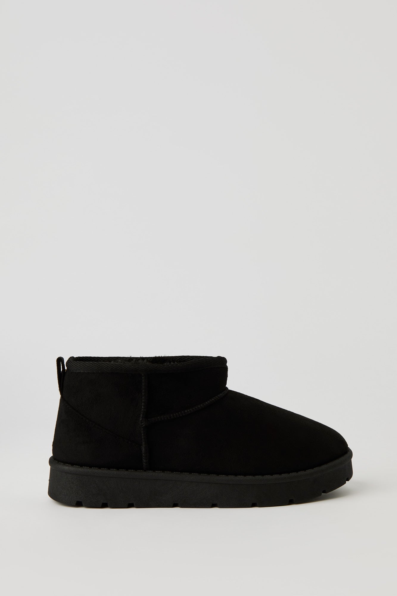 Faux Suede Ankle Booties
