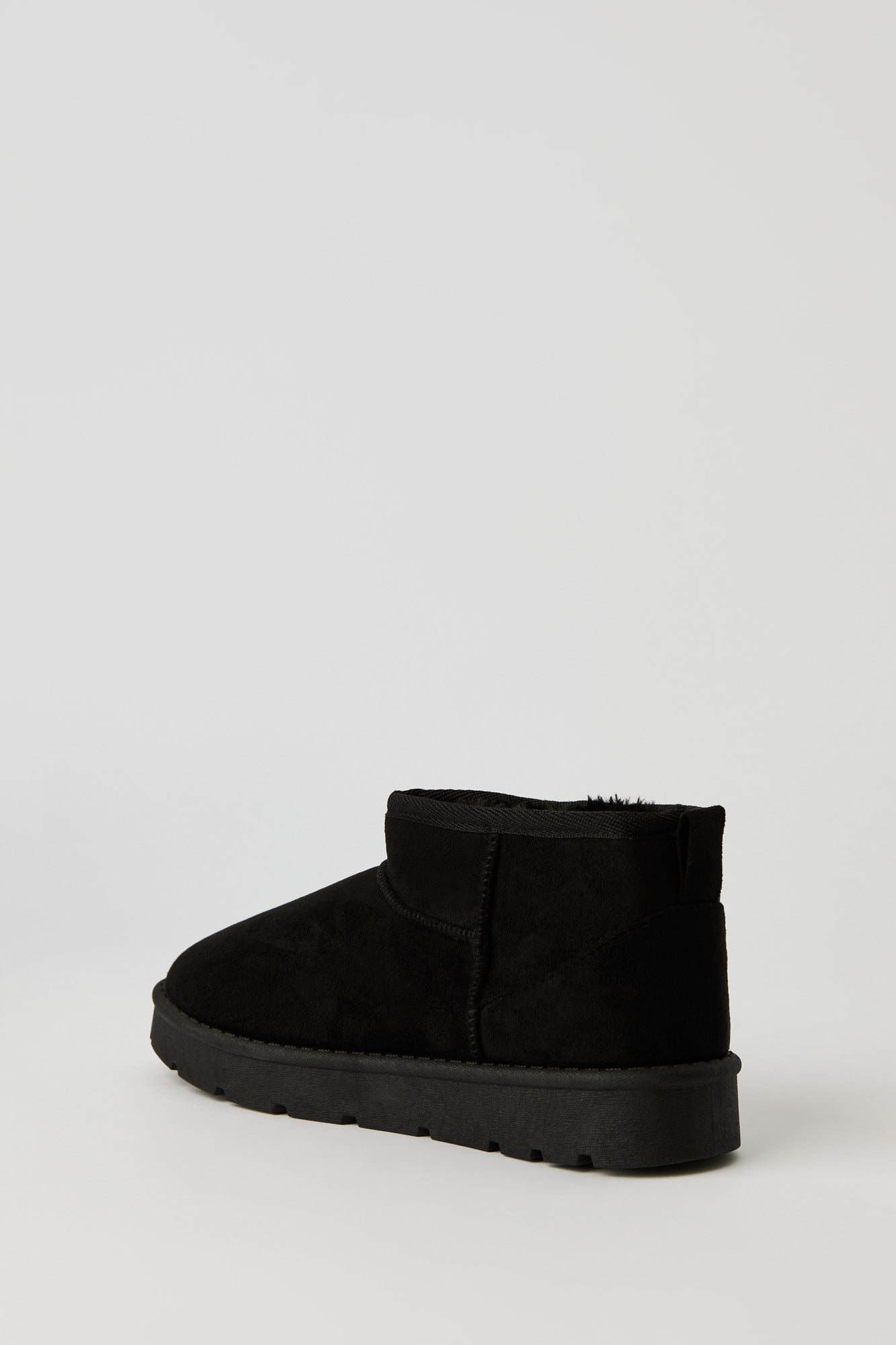 Faux Suede Ankle Booties