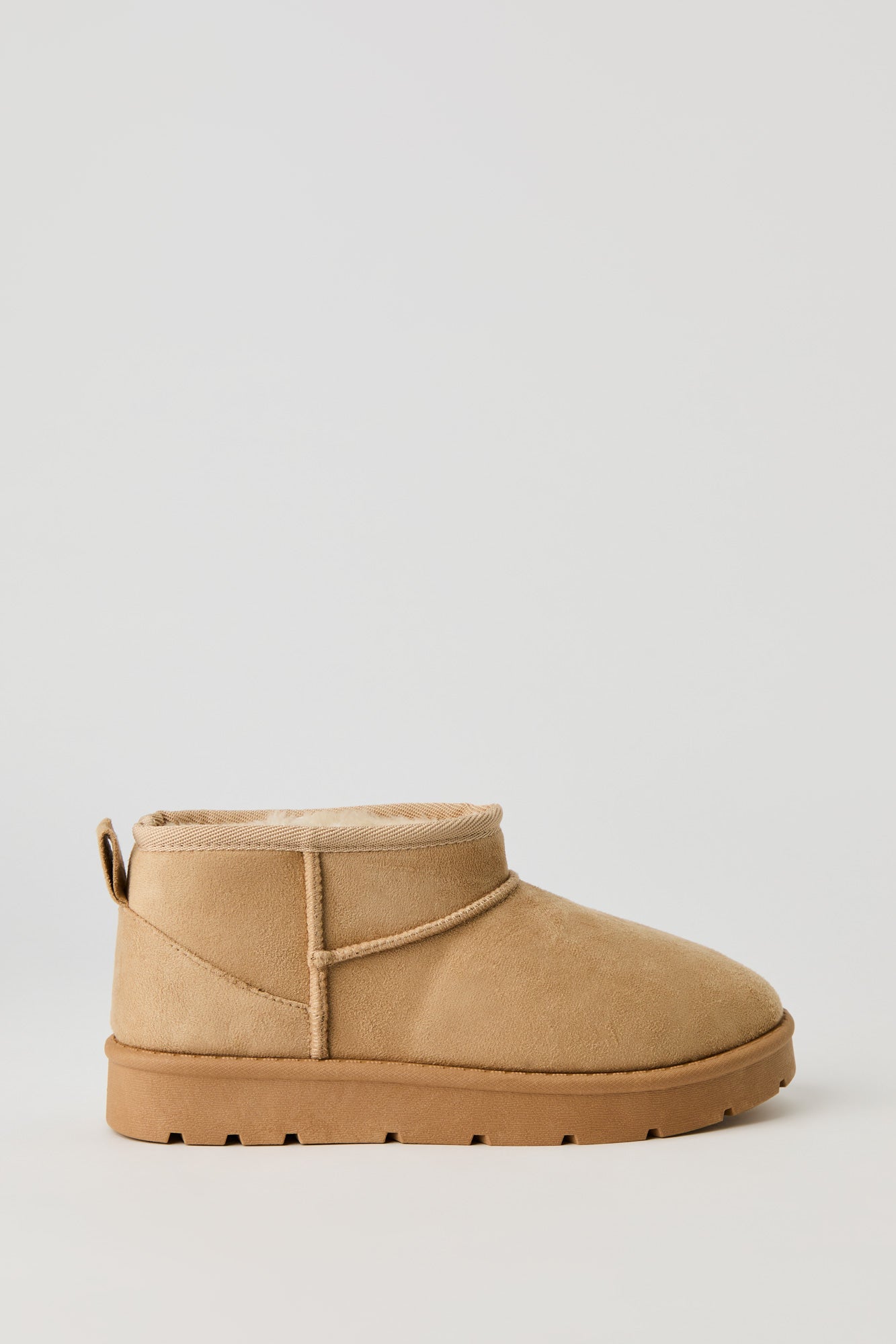 Faux Suede Ankle Booties