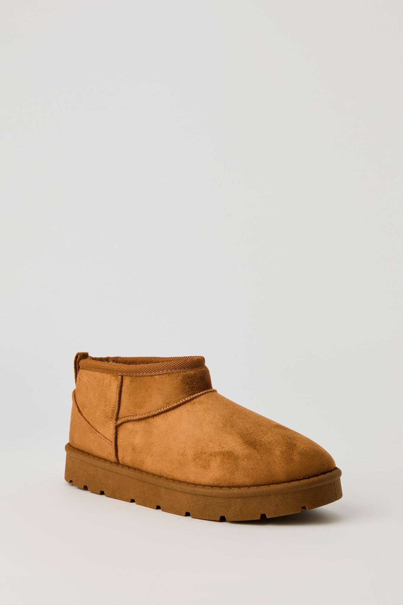 Faux Suede Ankle Booties