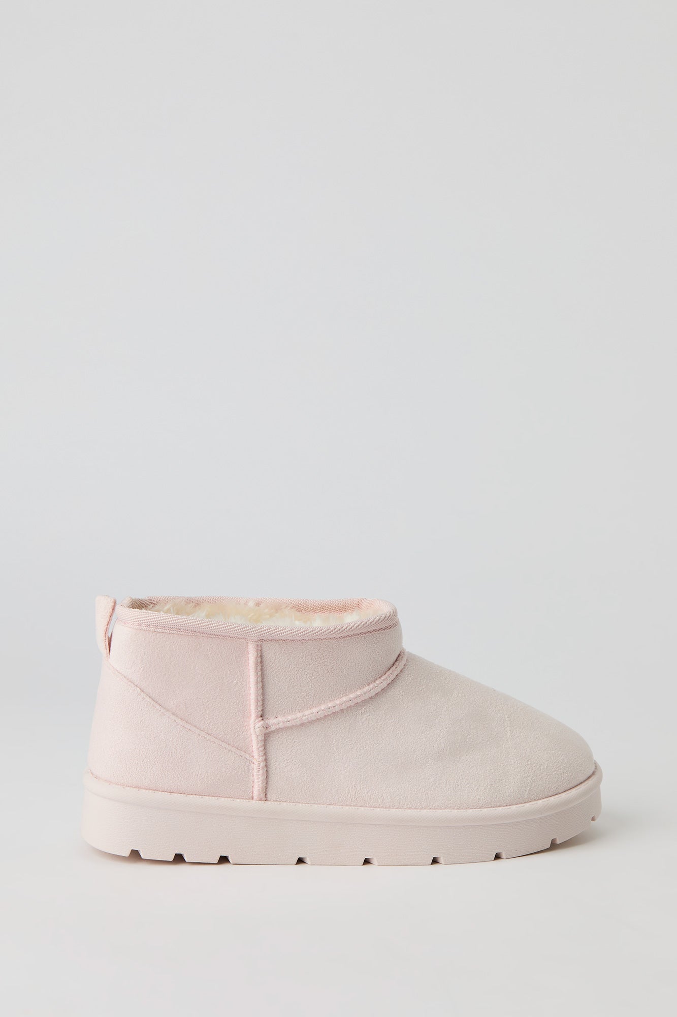 Faux Suede Ankle Booties
