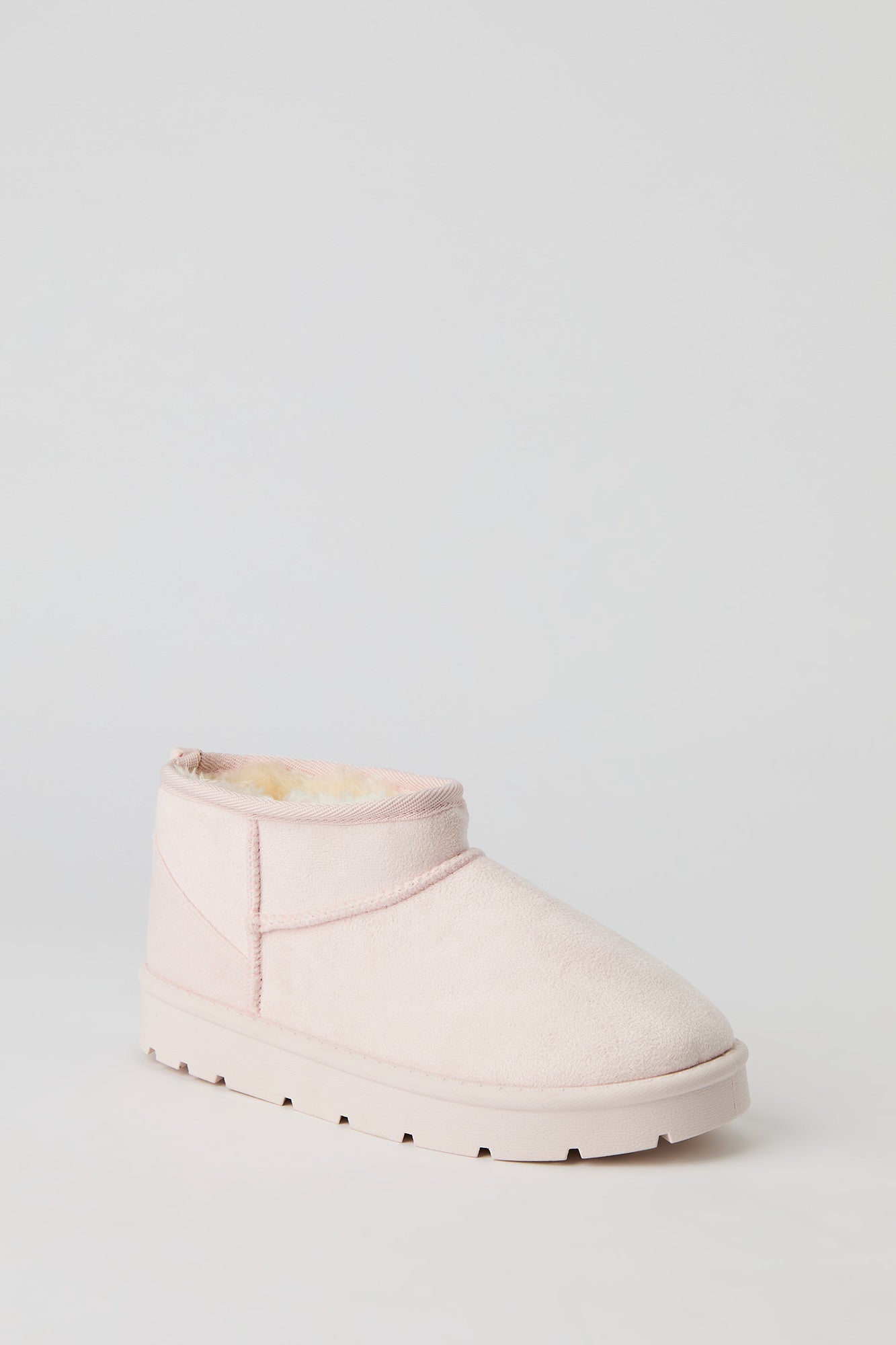 Faux Suede Ankle Booties