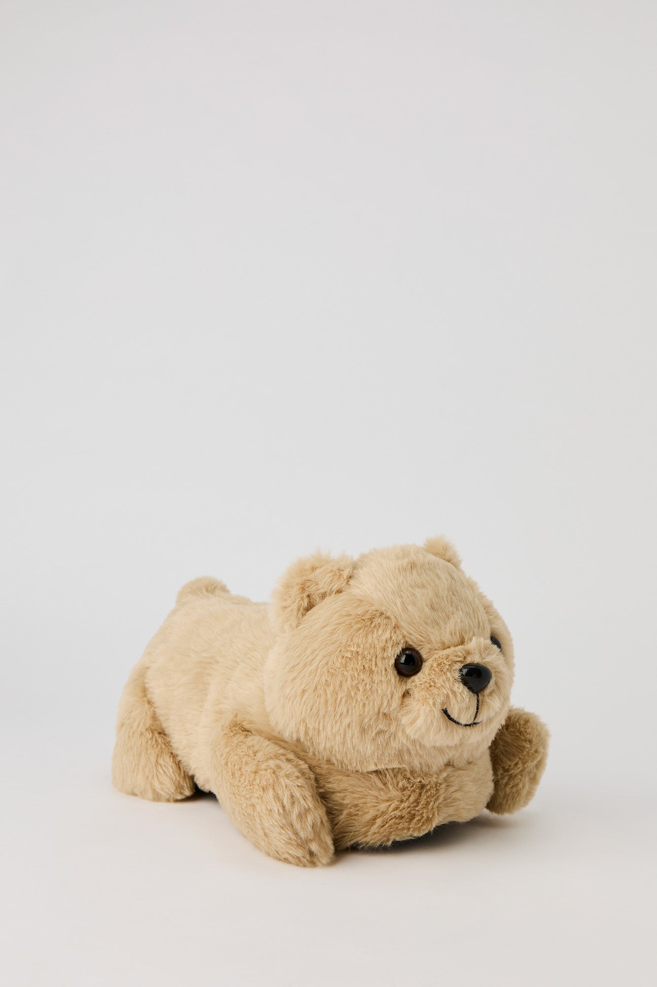 3D Teddy Bear Faux Fur Slippers