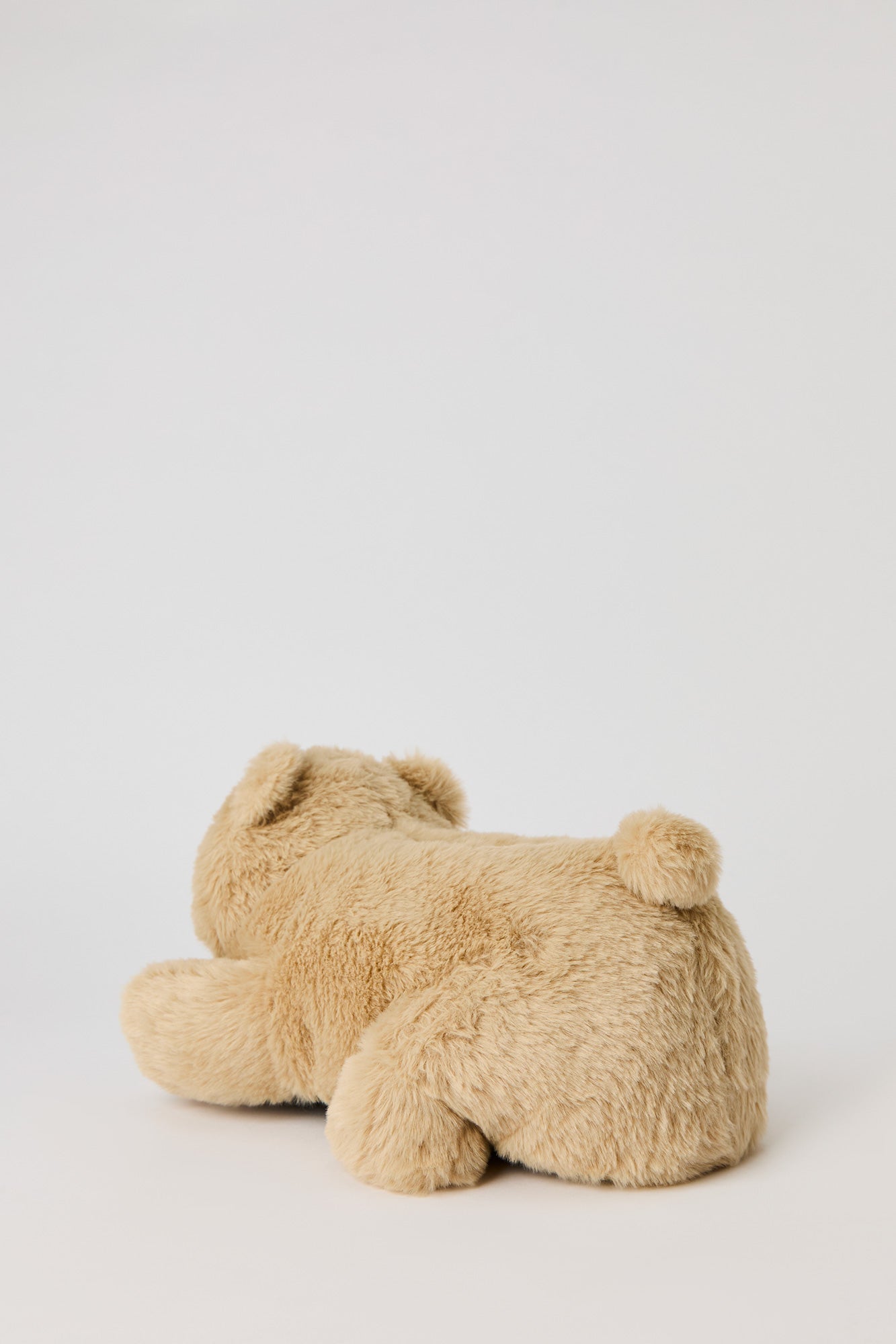 3D Teddy Bear Faux Fur Slippers