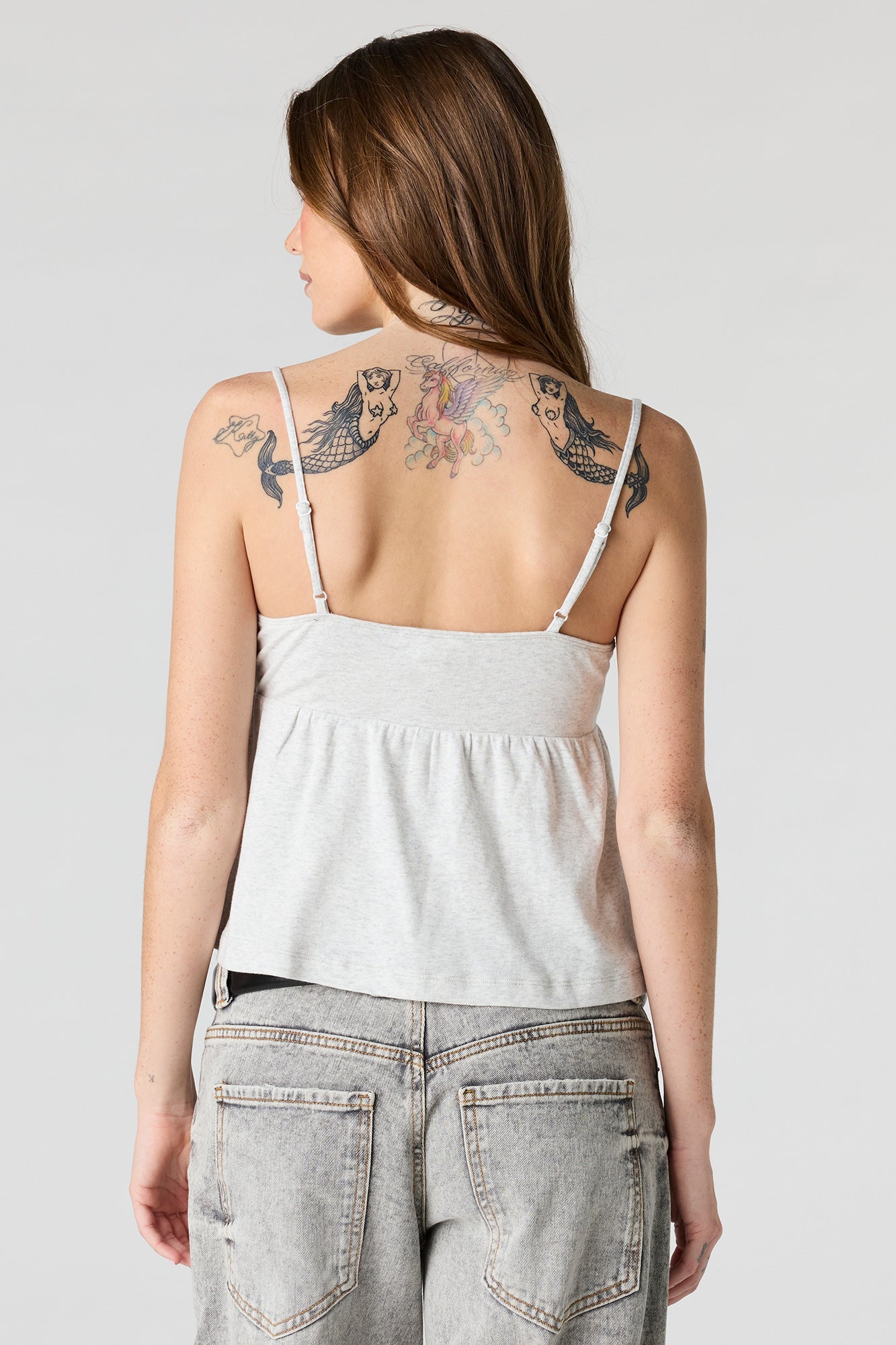 Surplice Babydoll Cami