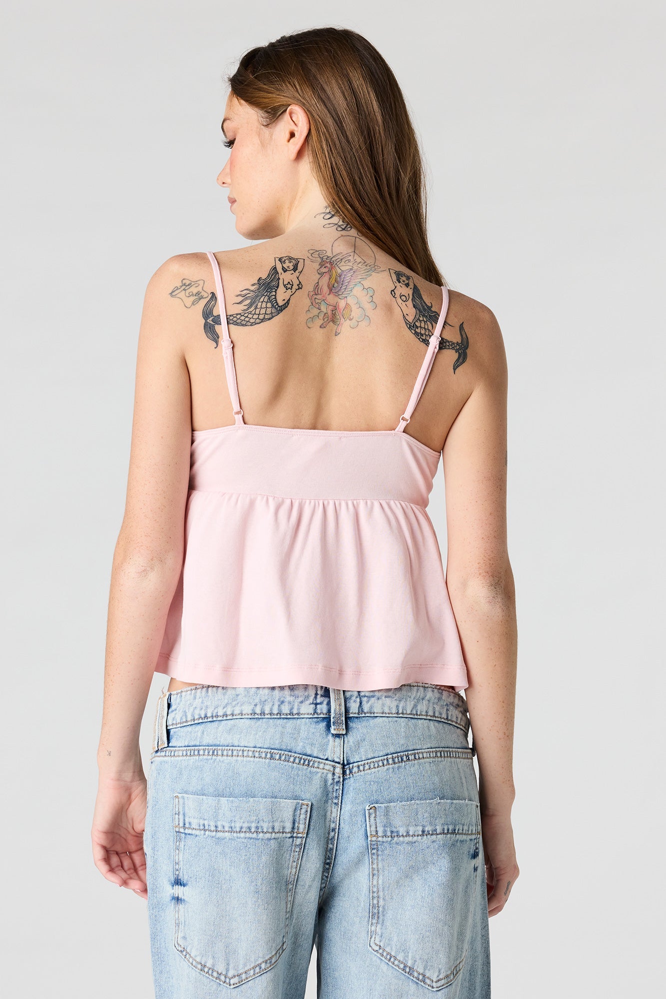 Surplice Babydoll Cami