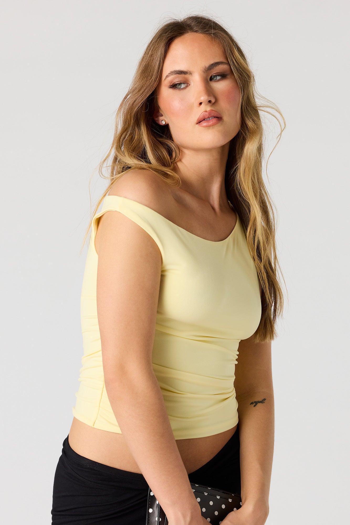 Contour One Shoulder Top