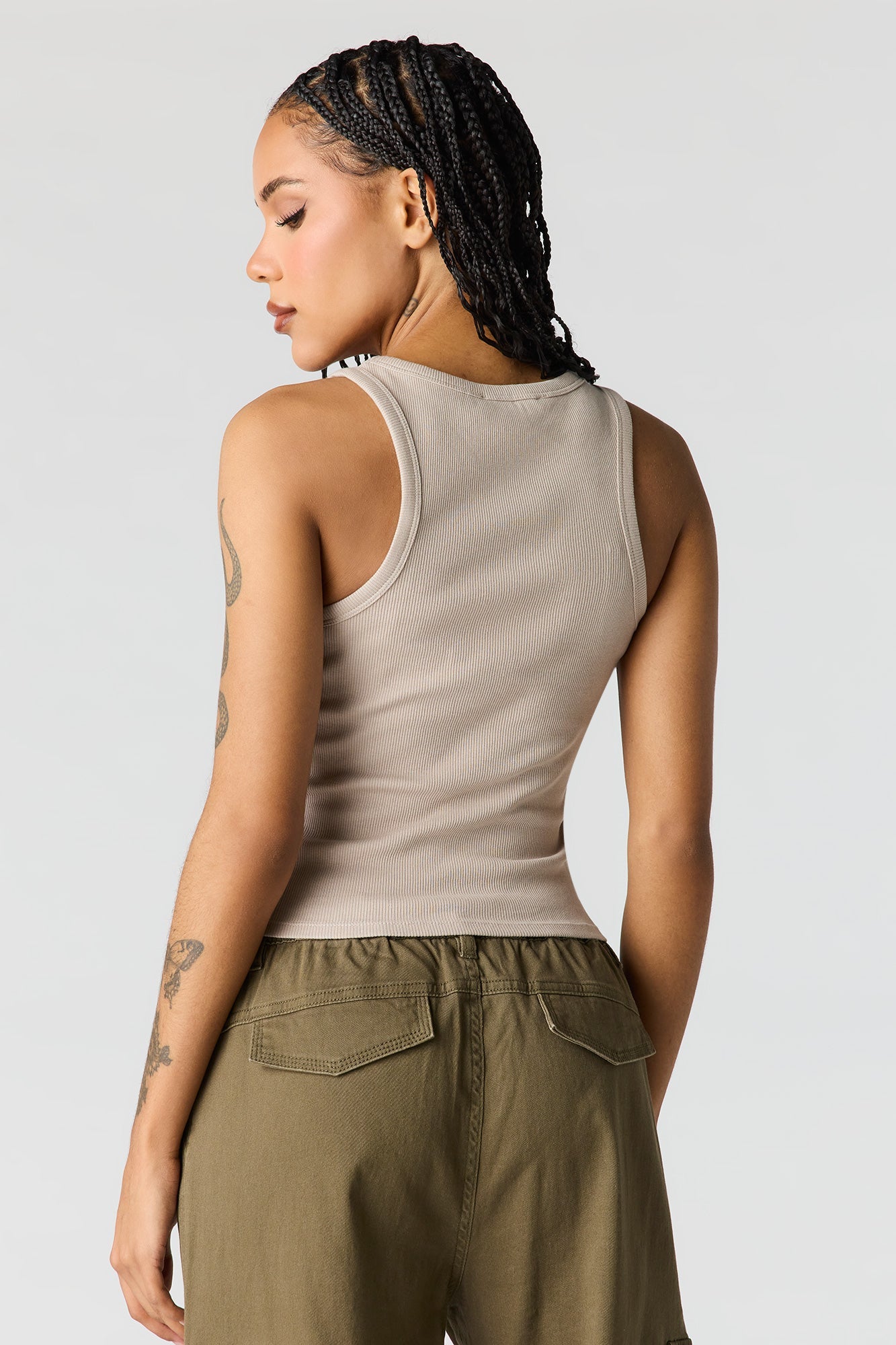 Studded Ribbed Tank