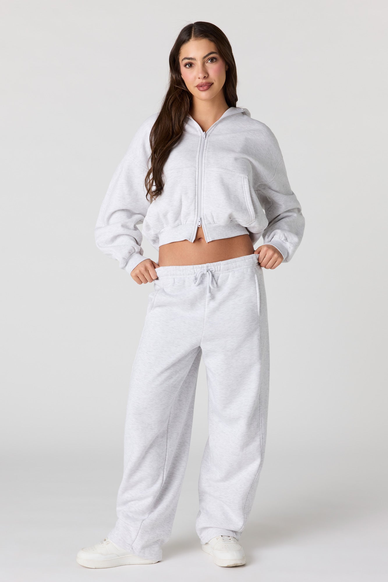 Luxe Fleece Boyfriend Zip Hoodie