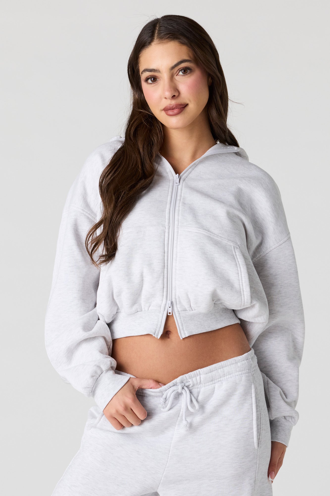Luxe Fleece Boyfriend Zip Hoodie