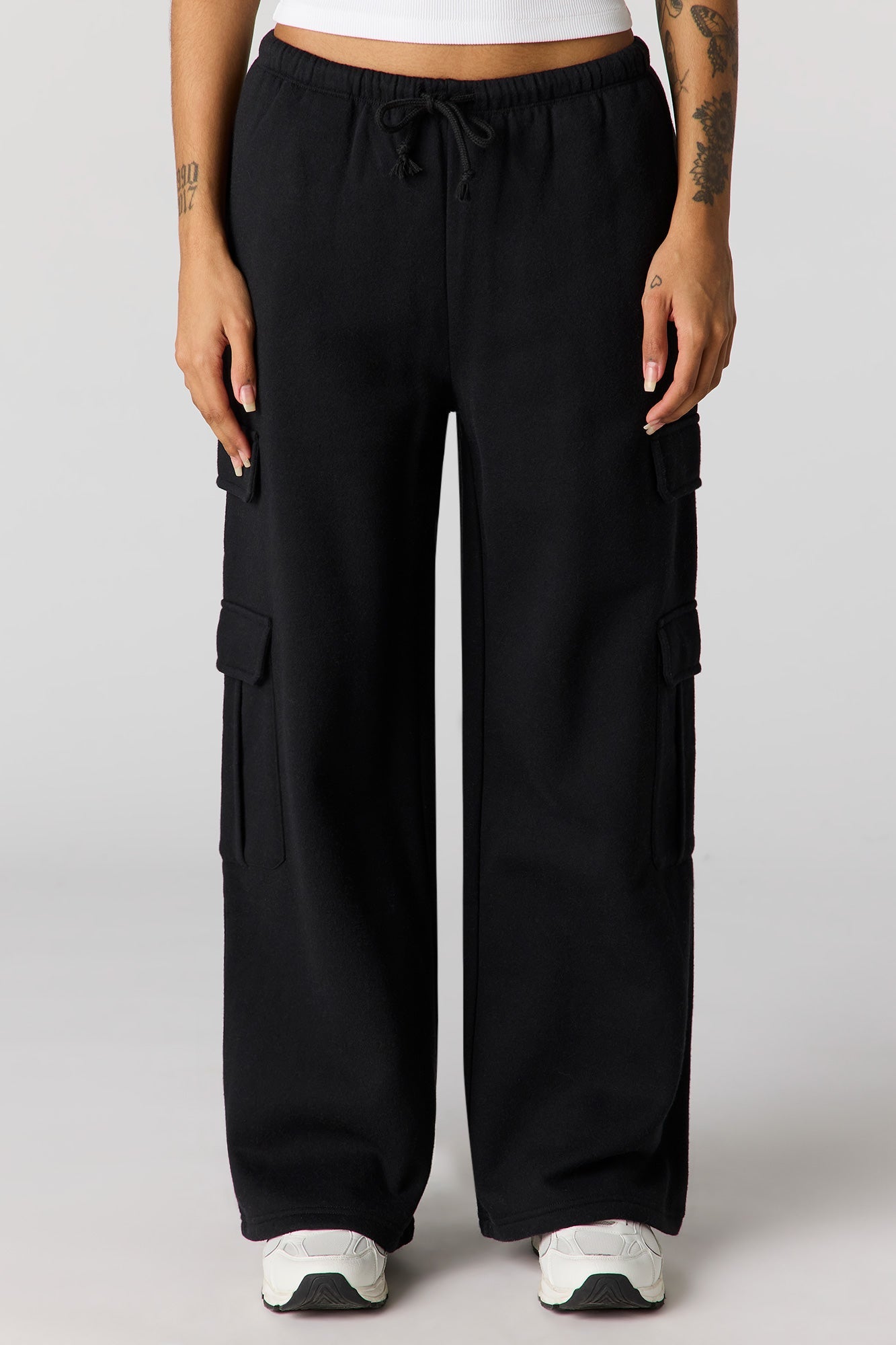Luxe Fleece Wide Leg Sweatpant
