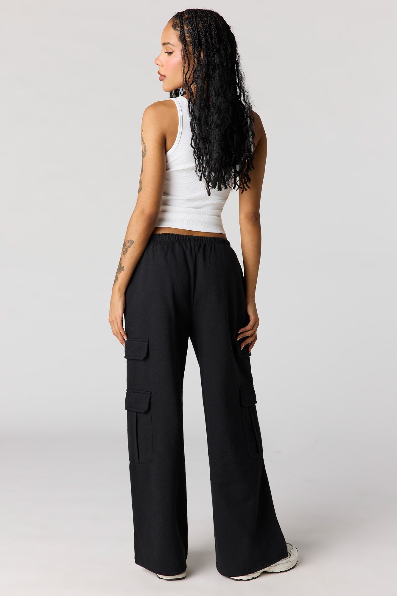 Luxe Fleece Wide Leg Sweatpant