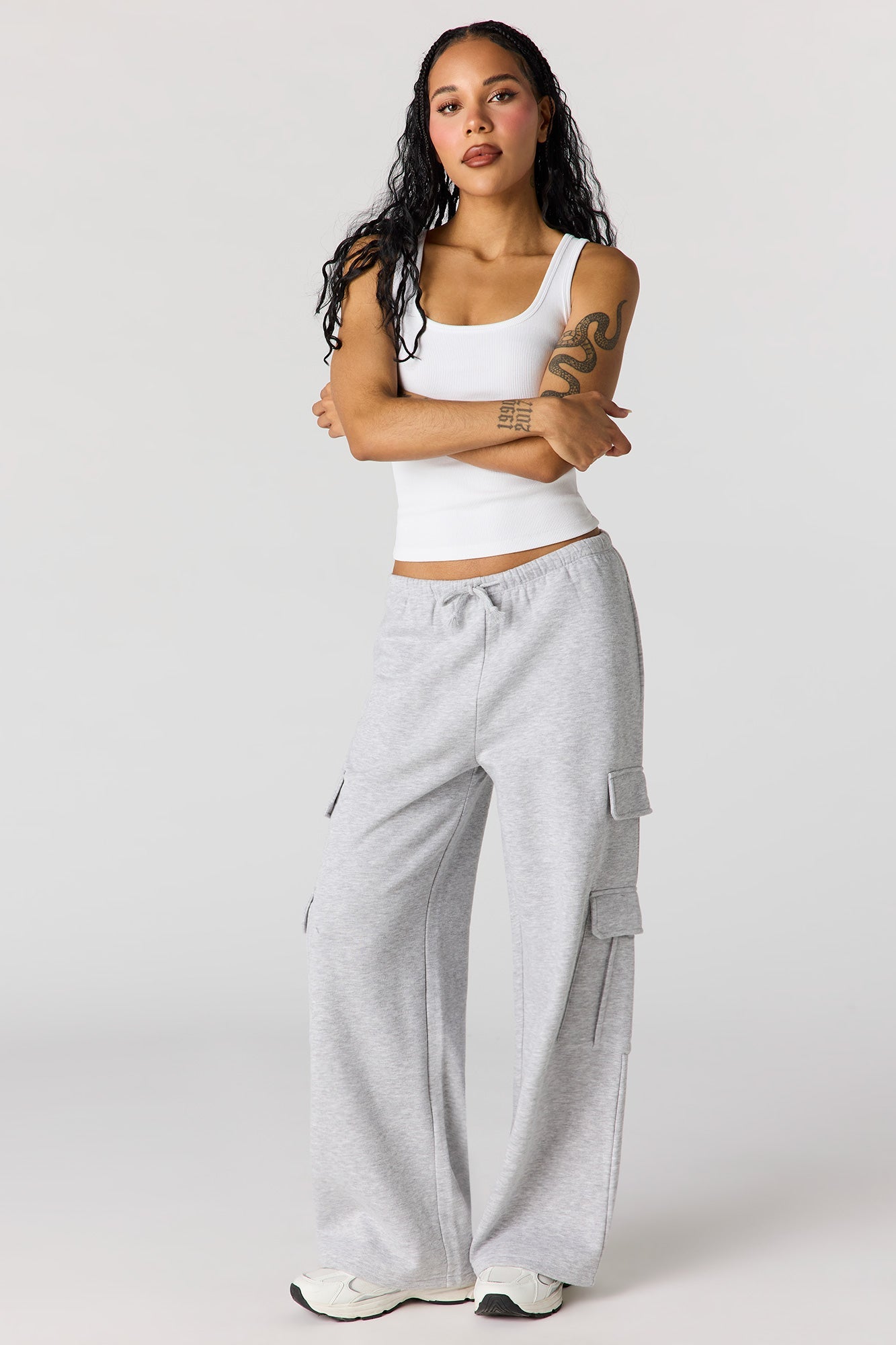 Luxe Fleece Wide Leg Sweatpant