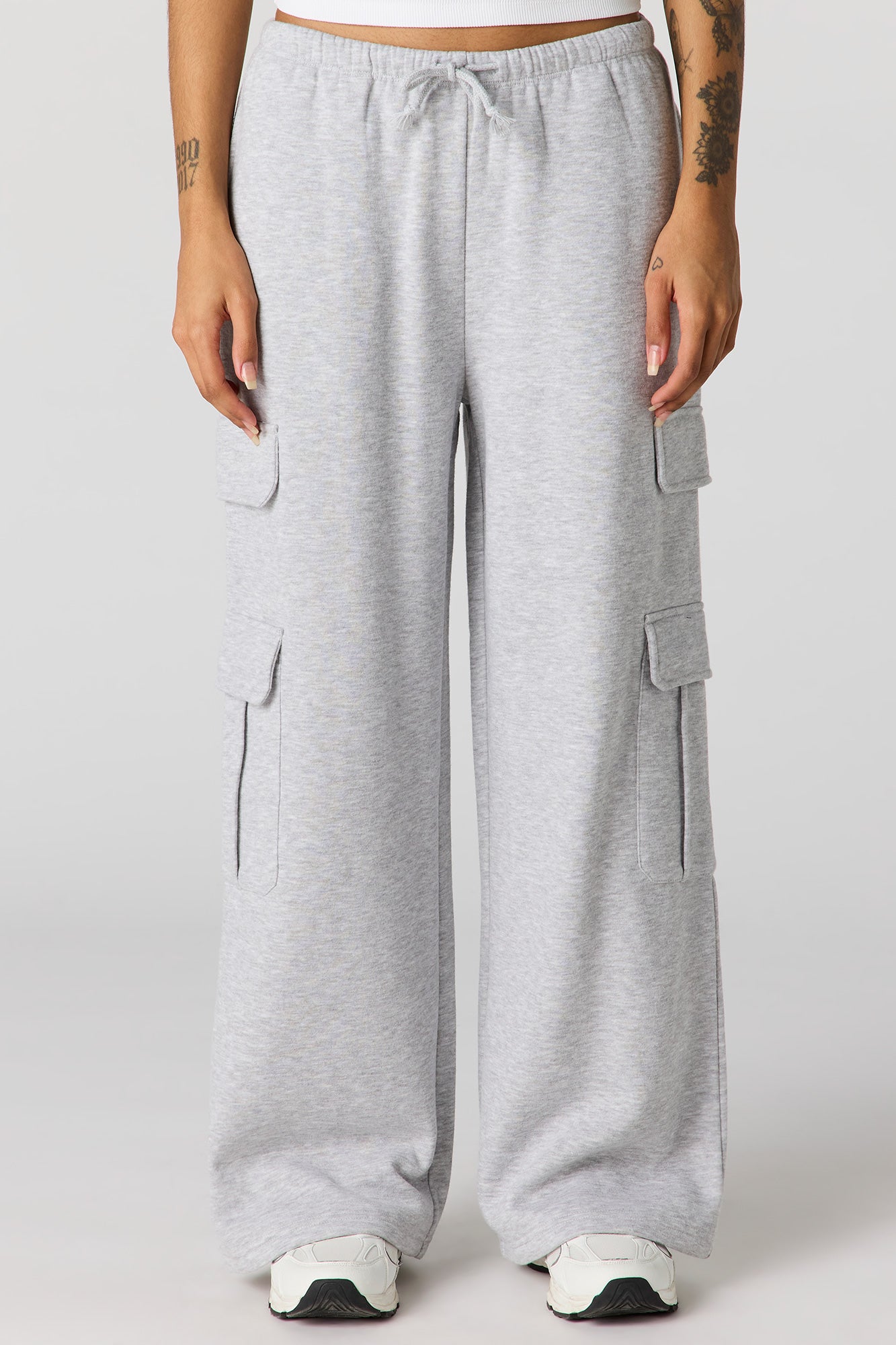 Luxe Fleece Wide Leg Sweatpant