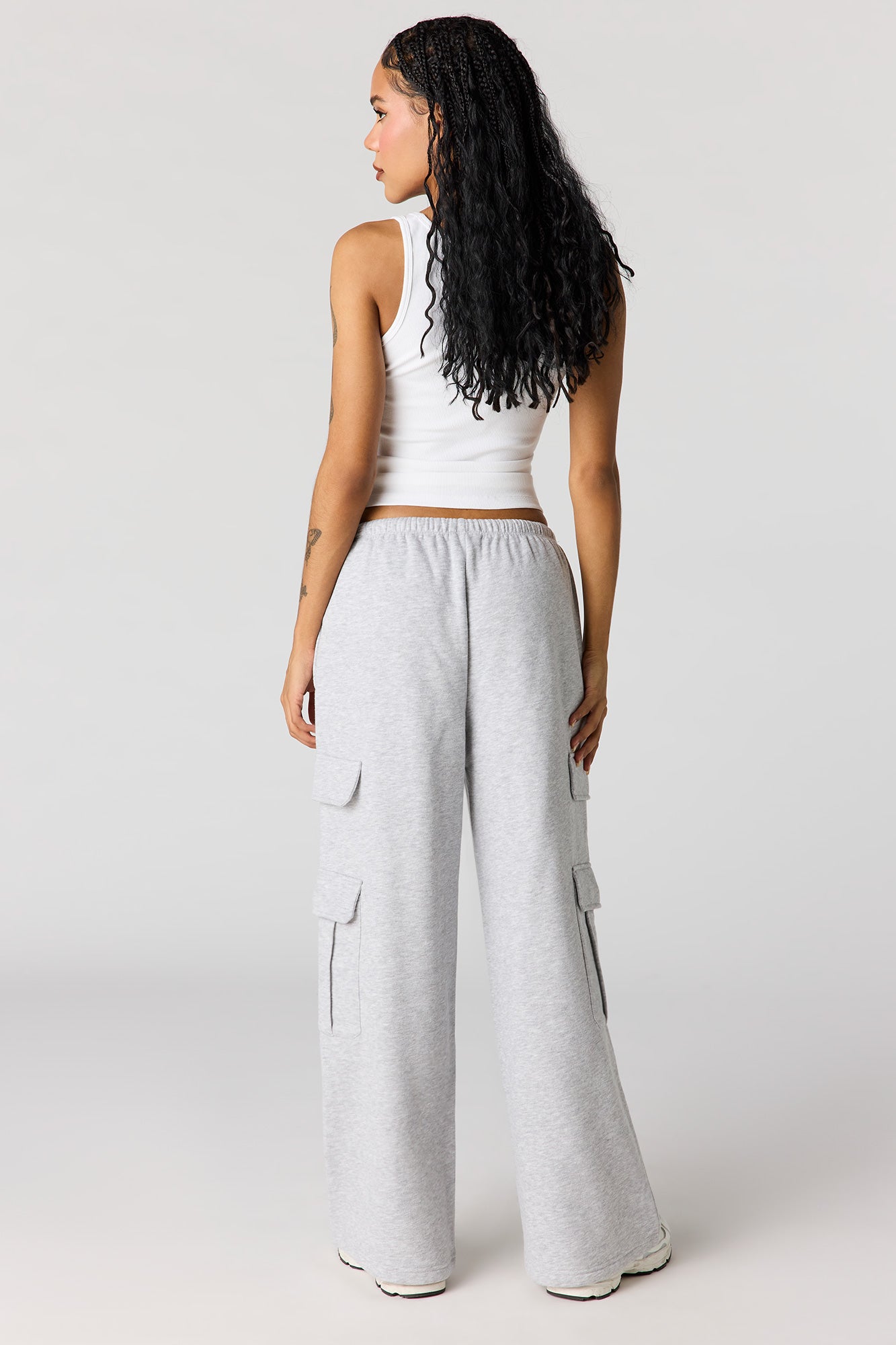 Luxe Fleece Wide Leg Sweatpant