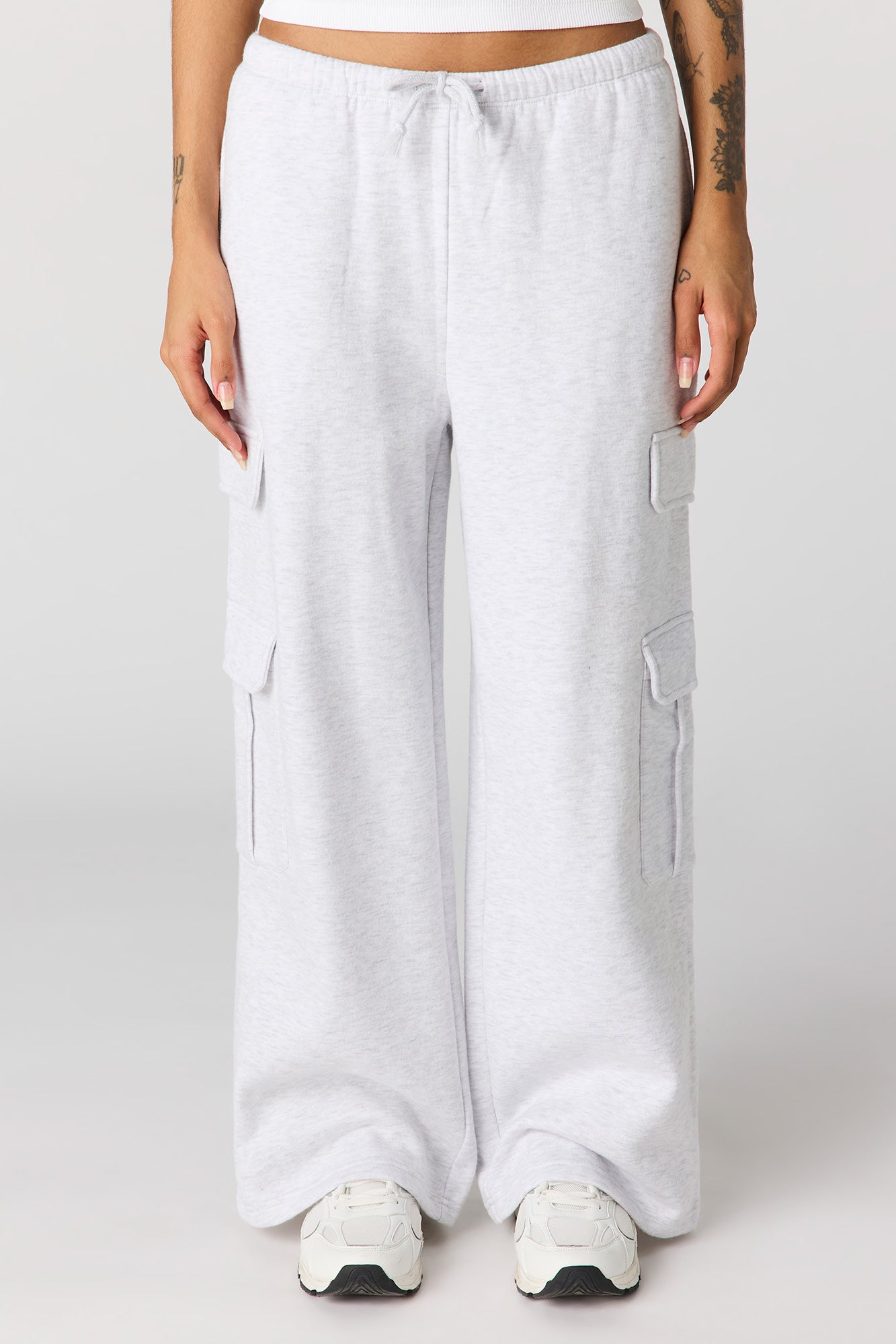 Luxe Fleece Wide Leg Sweatpant