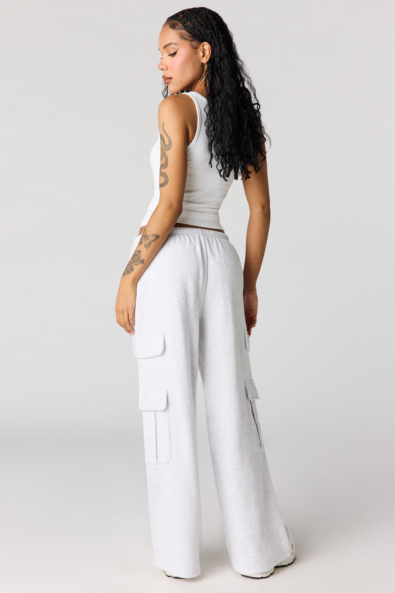Luxe Fleece Wide Leg Sweatpant