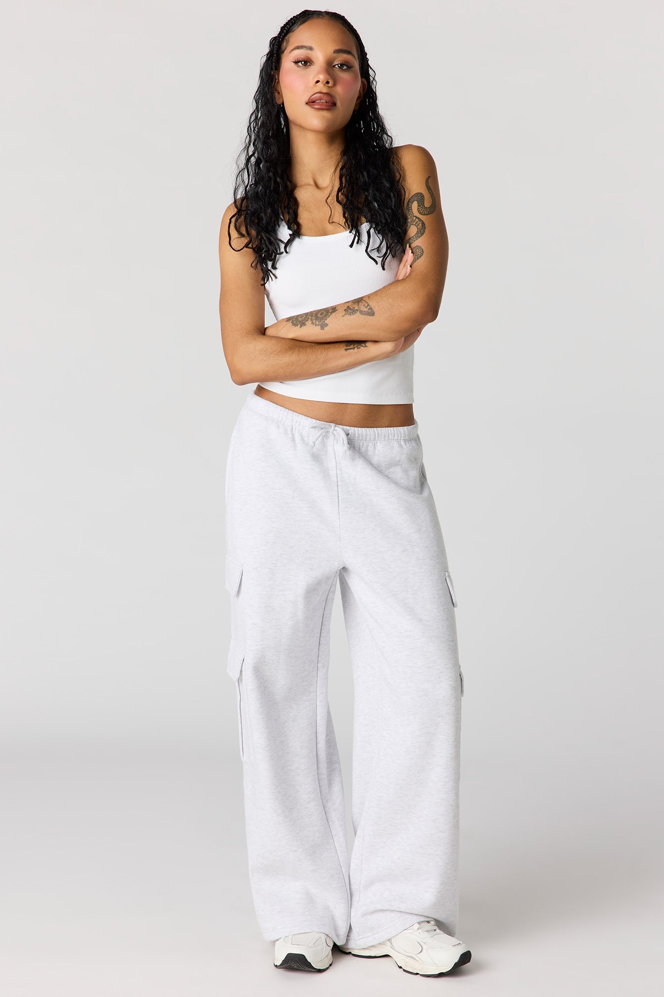 Luxe Fleece Wide Leg Sweatpant