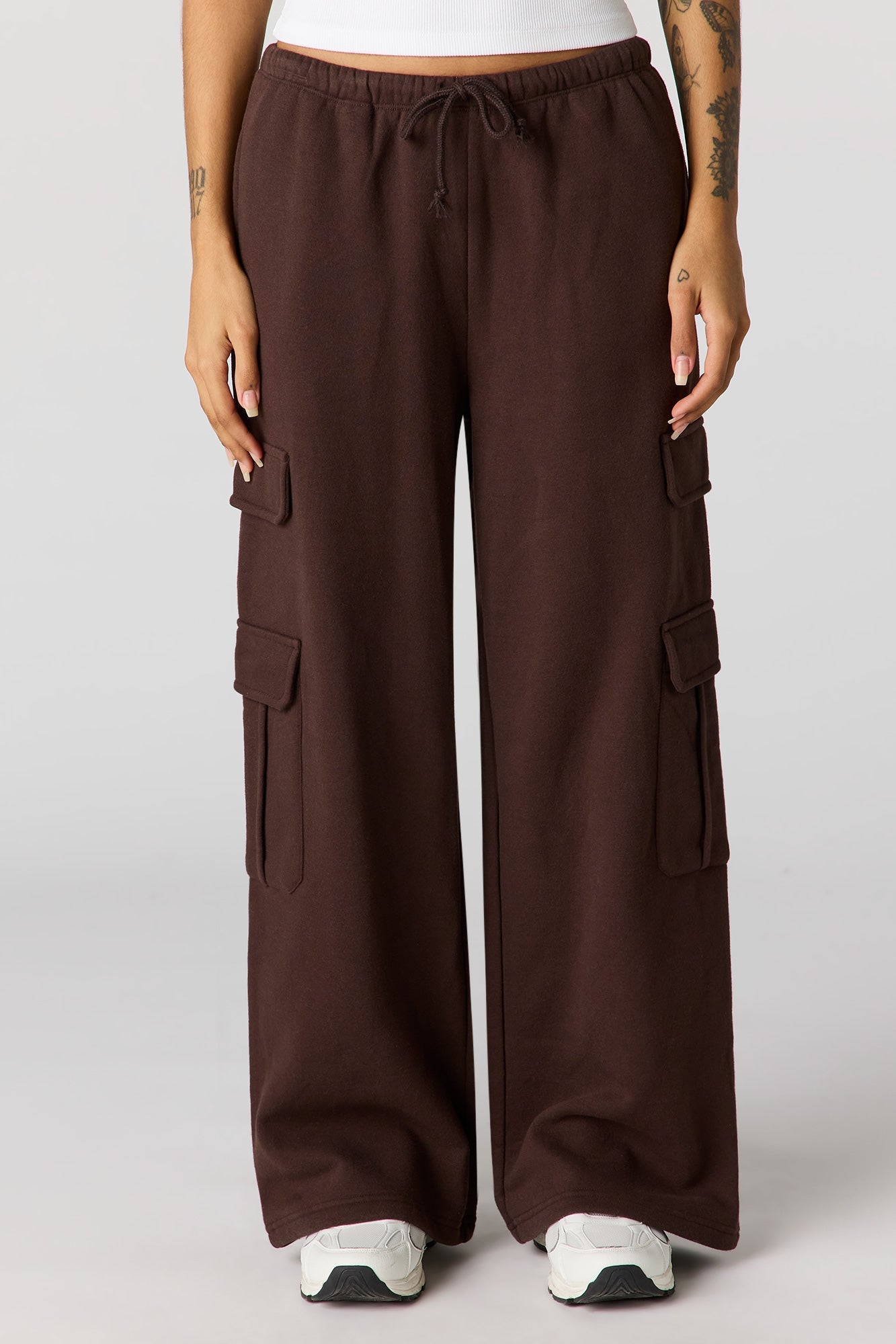 Luxe Fleece Wide Leg Sweatpant