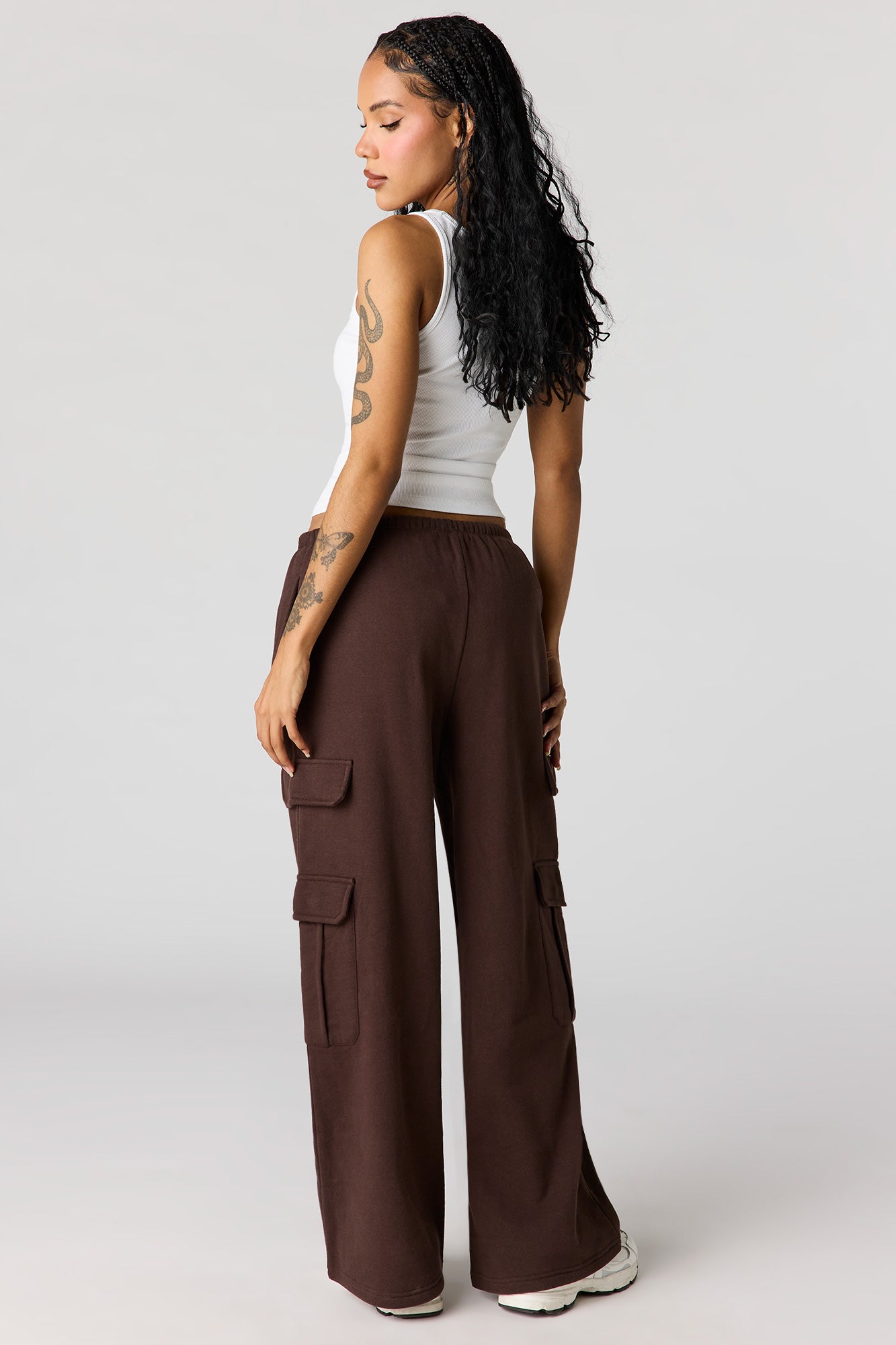 Luxe Fleece Wide Leg Sweatpant