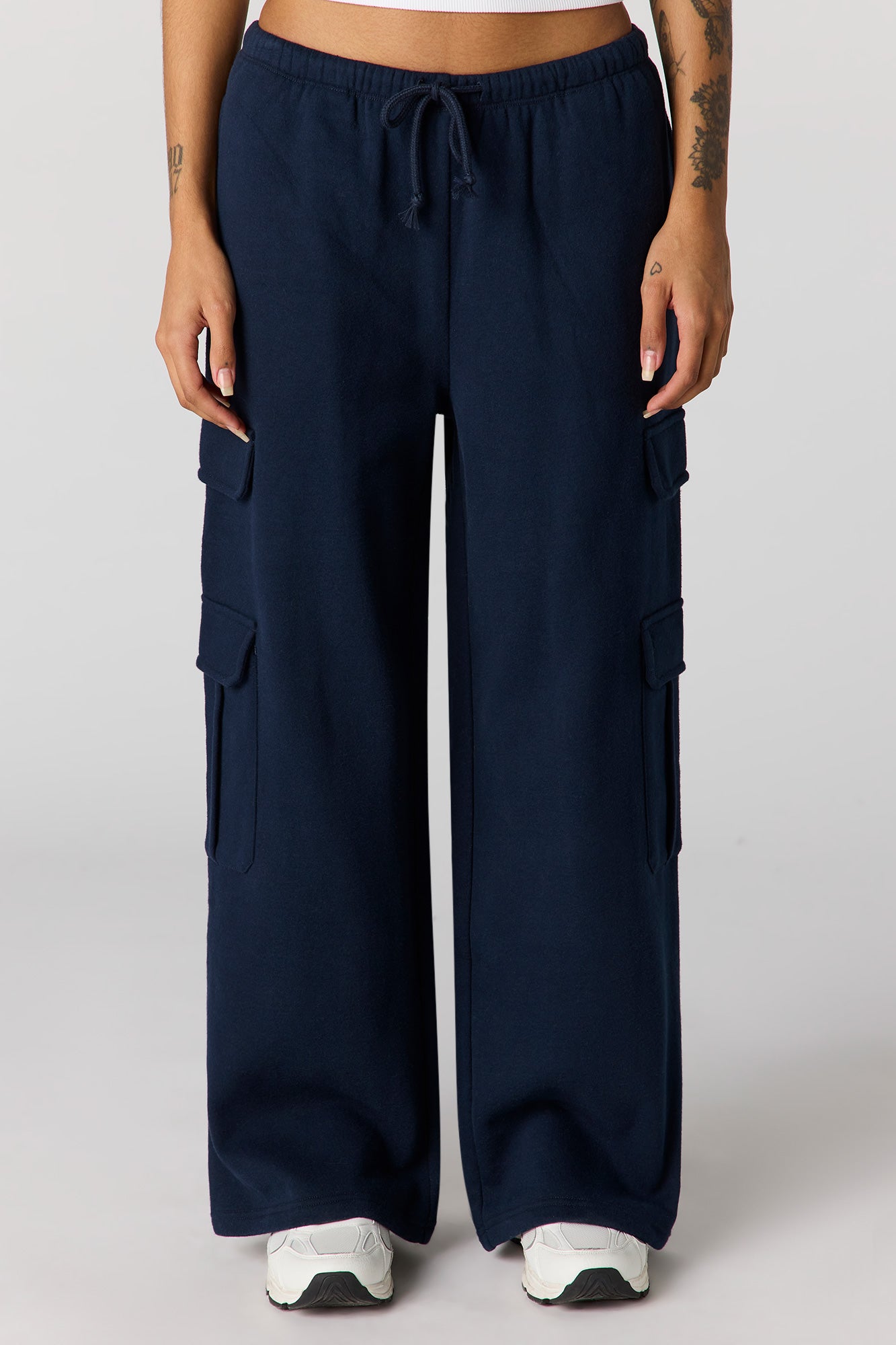 Luxe Fleece Wide Leg Sweatpant