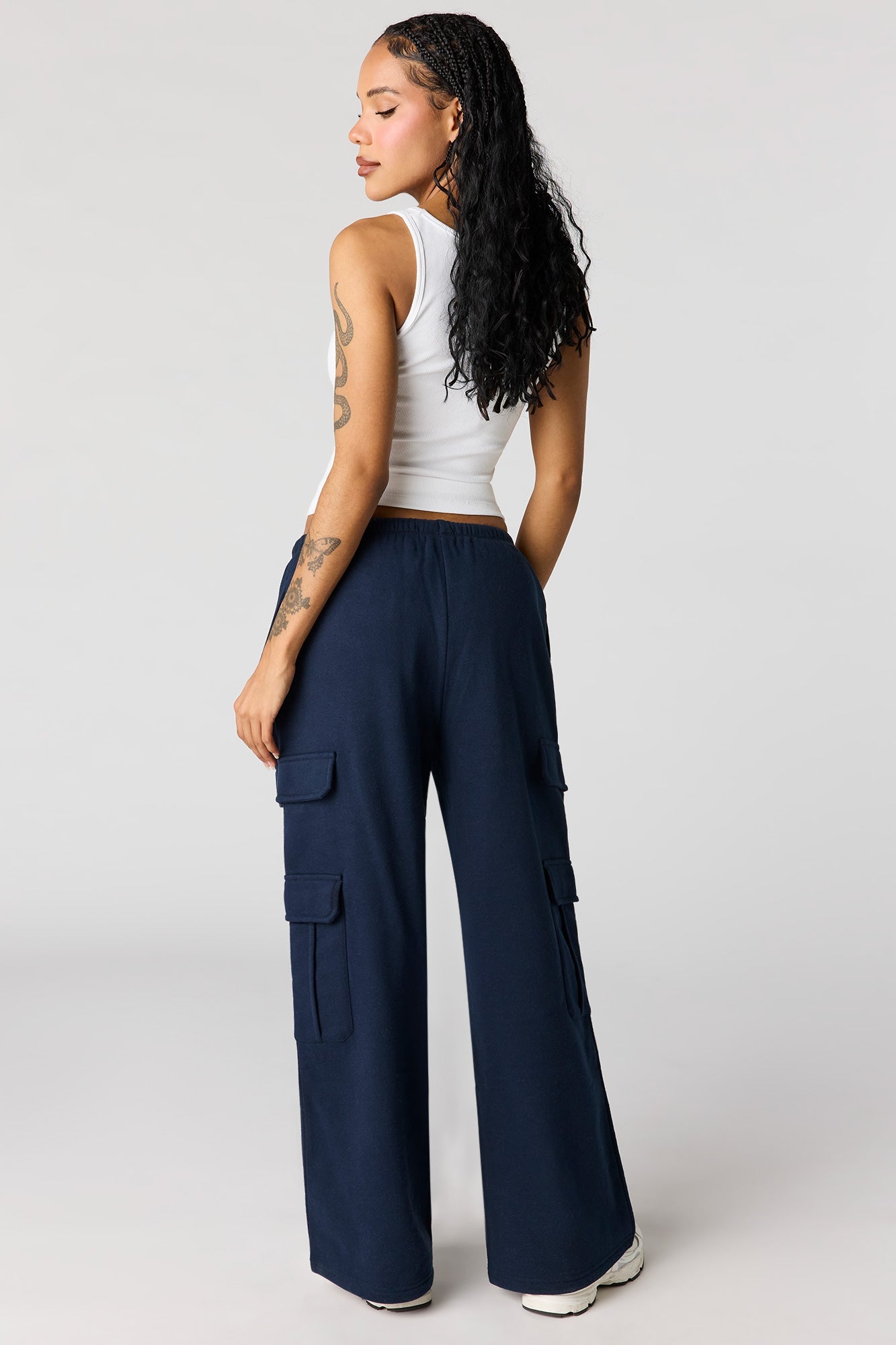 Luxe Fleece Wide Leg Sweatpant